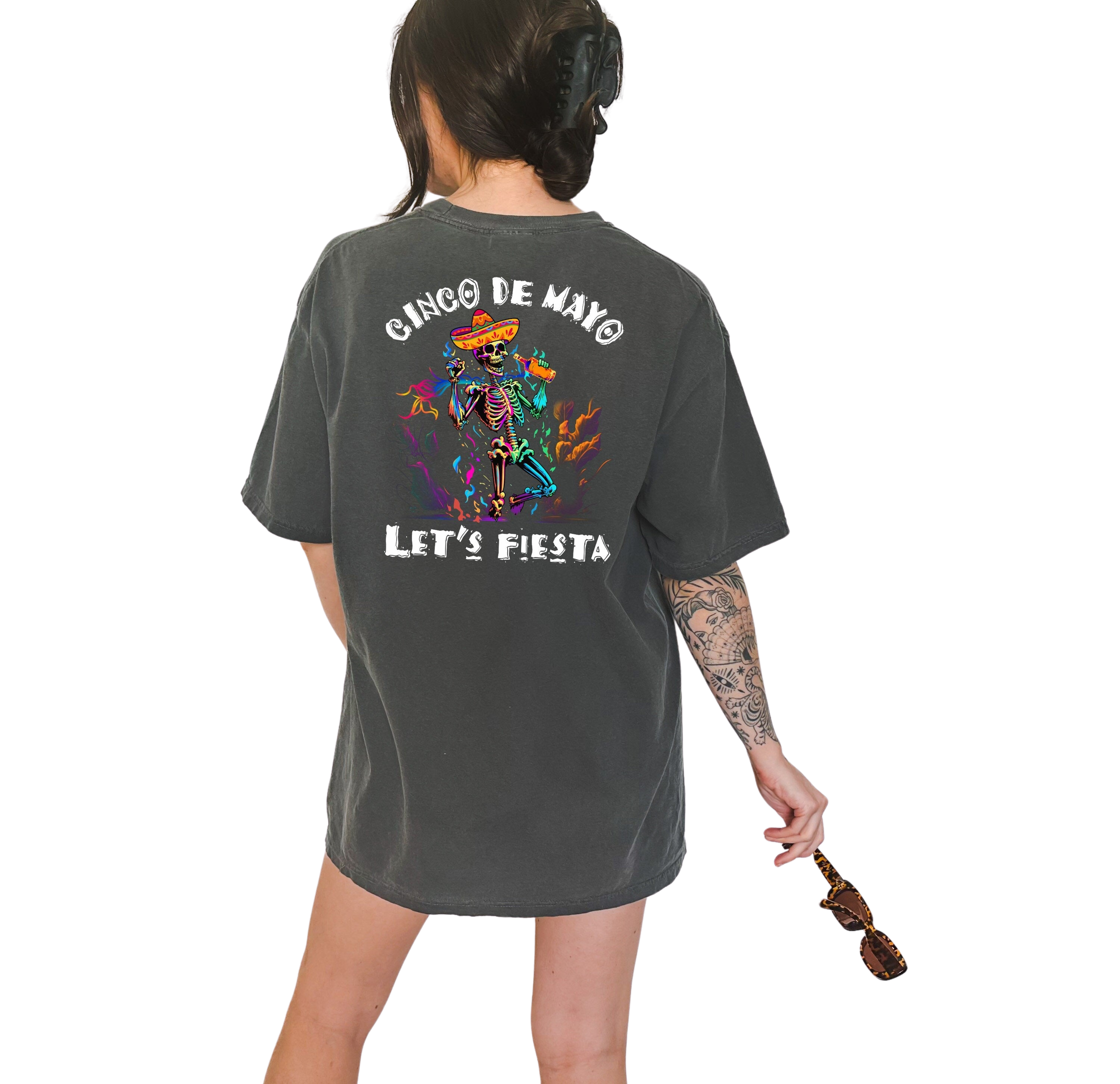 Retro Cinco De Mayo Vintage Washed Shirt, Mexico Celebration Graphic T, Retro funny Cinco Shirt,