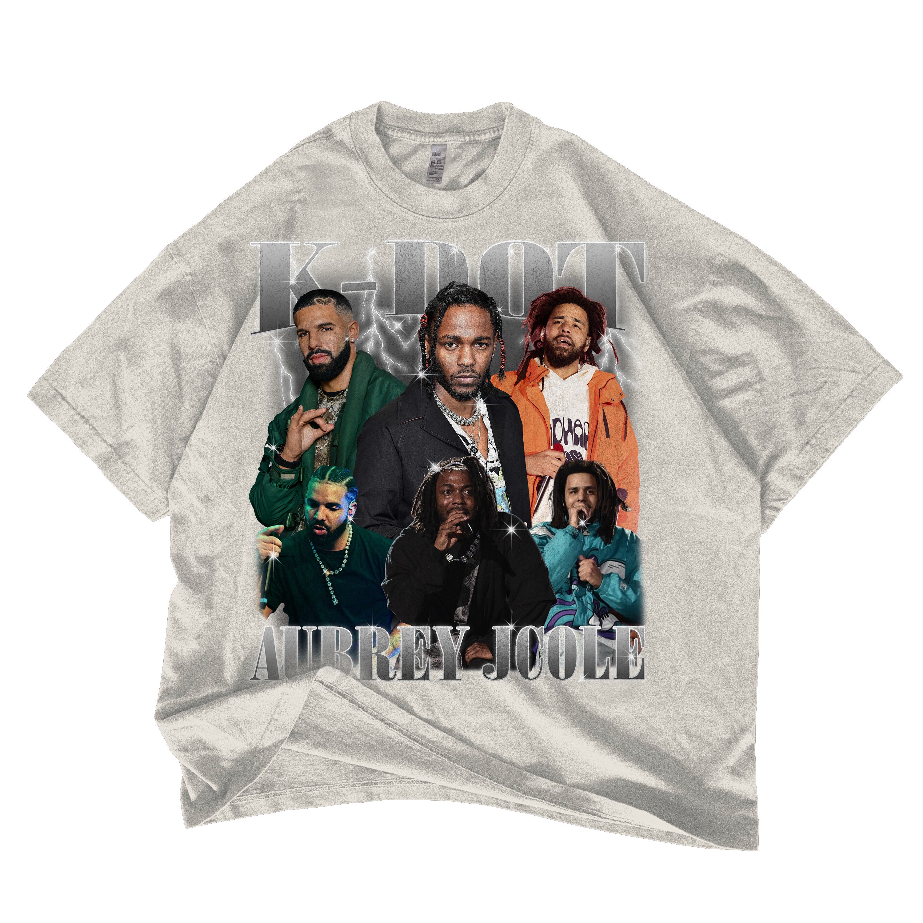 The Big 3 Version 2 Oversized Graphic Tee