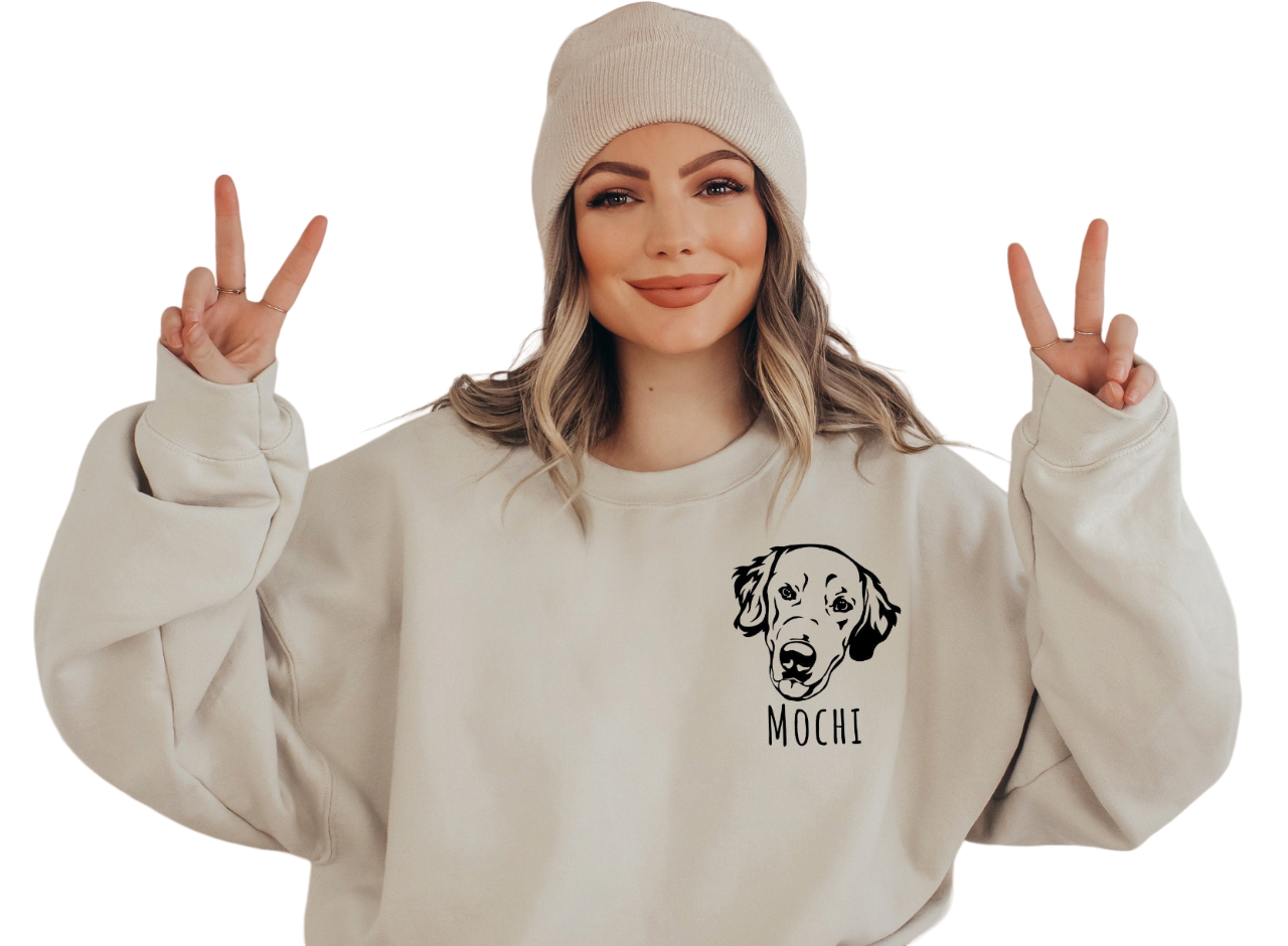 Custom Dog Sweatshirt, Custom Golden Retriever Sweater, Doodle Mom, Golden Doodle, custom dog, Dog