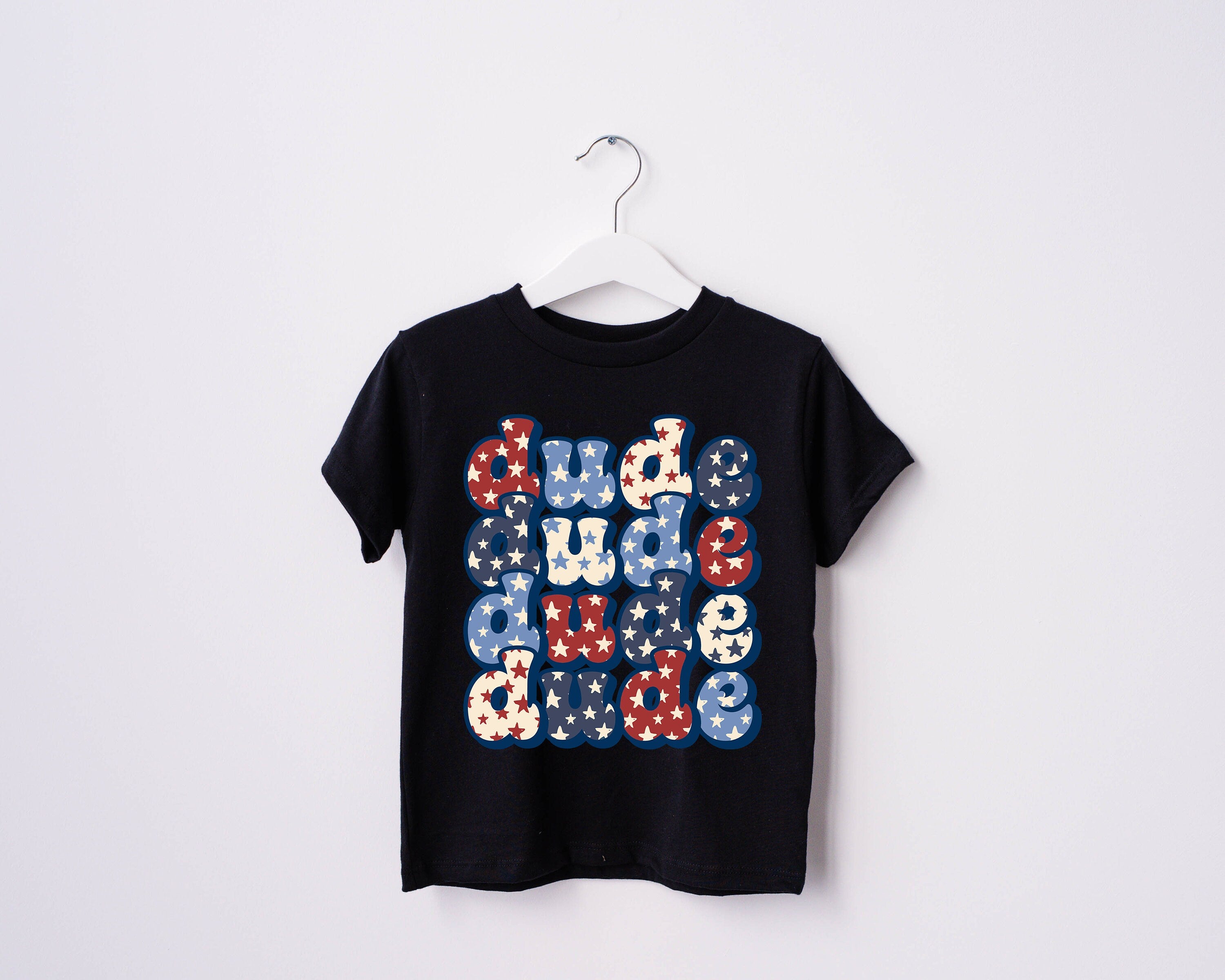 Retro Dude Star Spanged USA shirt, 4th of July, Retro funny fourth shirt, Youth 4th of July shirt, America Patriotic Shirt, Toddler & Infant