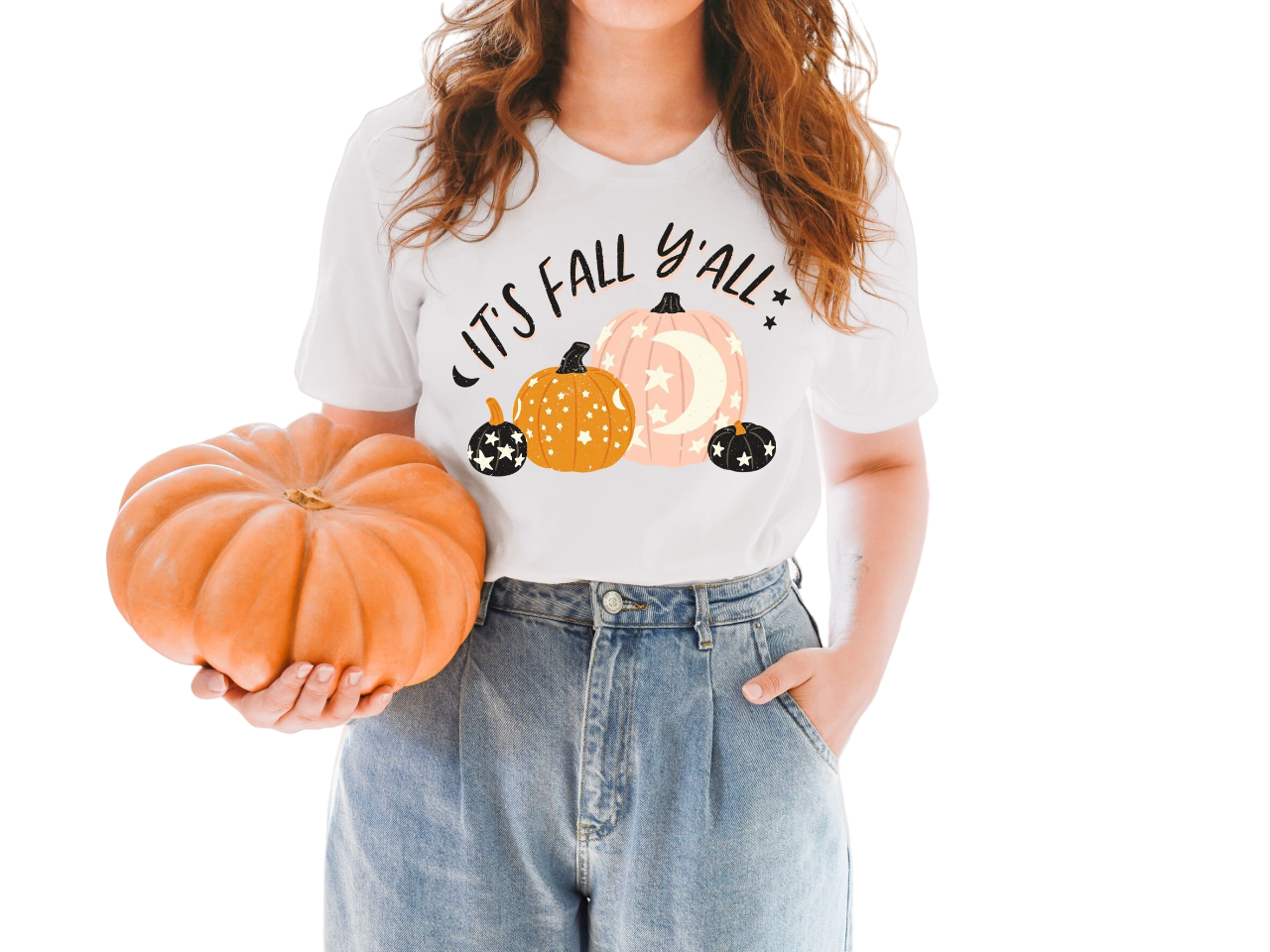 It's Fall Y'all Halloween Sweatshirt, spooky halloween mom shirt, scary trick or treat, mama shirt,