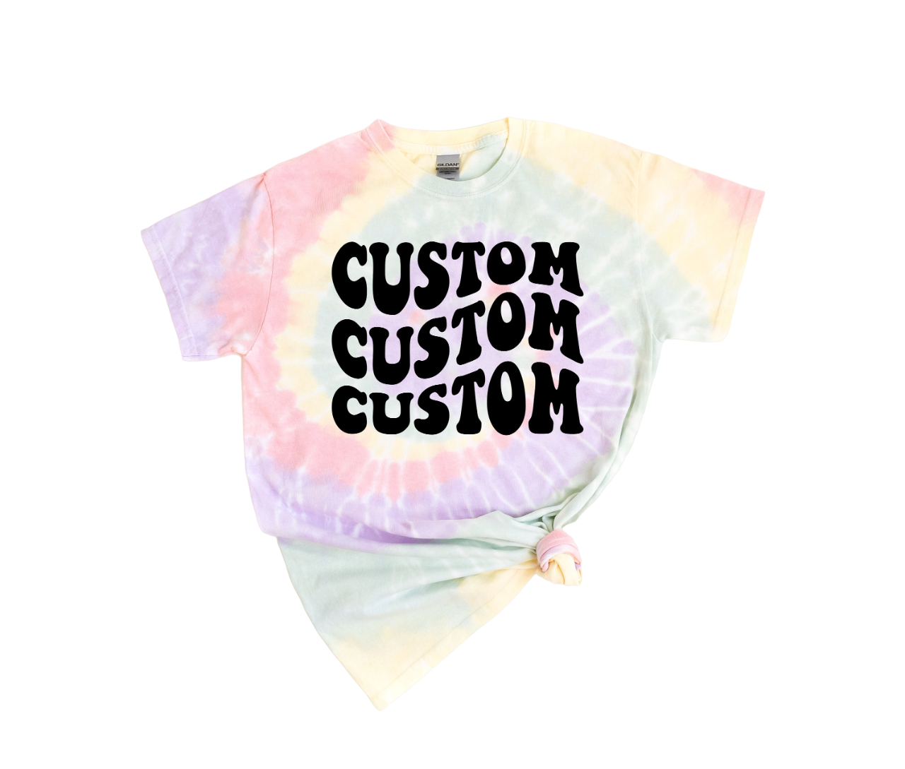 Bachelorette Custom Wavy Tie Dye Party Shirts, Dazed and Engaged, Gift, Graphic T-Shirt,Retro