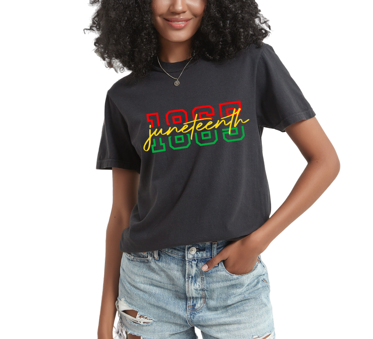 Vintage Washed, Juneteenth Celebration shirt, Black History, Black Power, Free-ish, June 19th 1865,