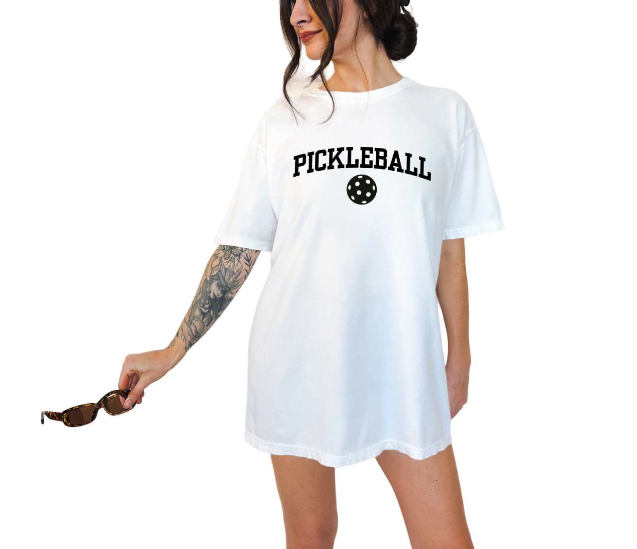 Retro Vintage Washed Tee, Pickleball, Summer, Just Dink It, Pickleball Fan Club, Pickleball Player,
