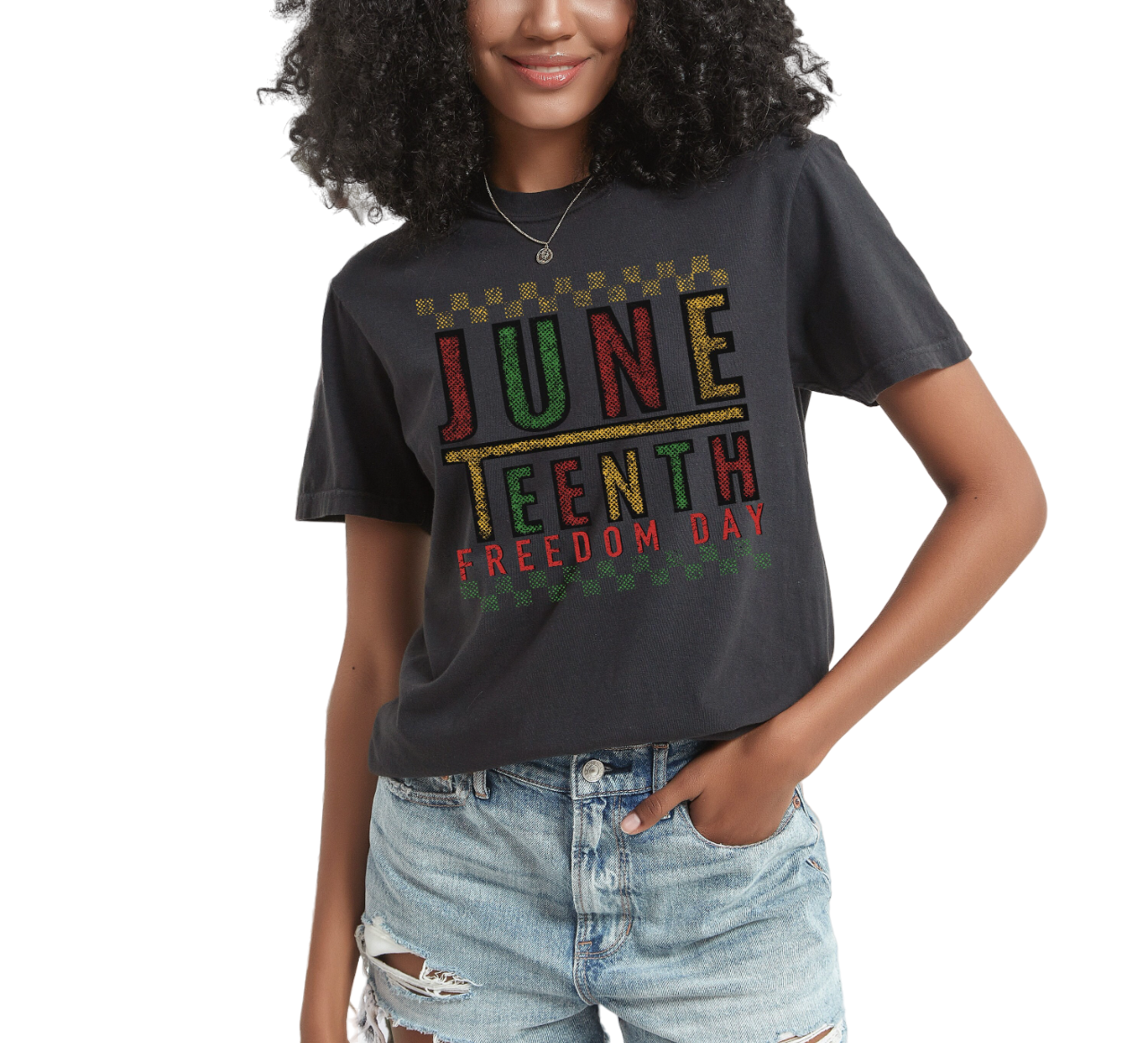 Vintage Washed, Juneteenth Celebration shirt, Black History, Black Power, Free-ish, June 19th 1865,