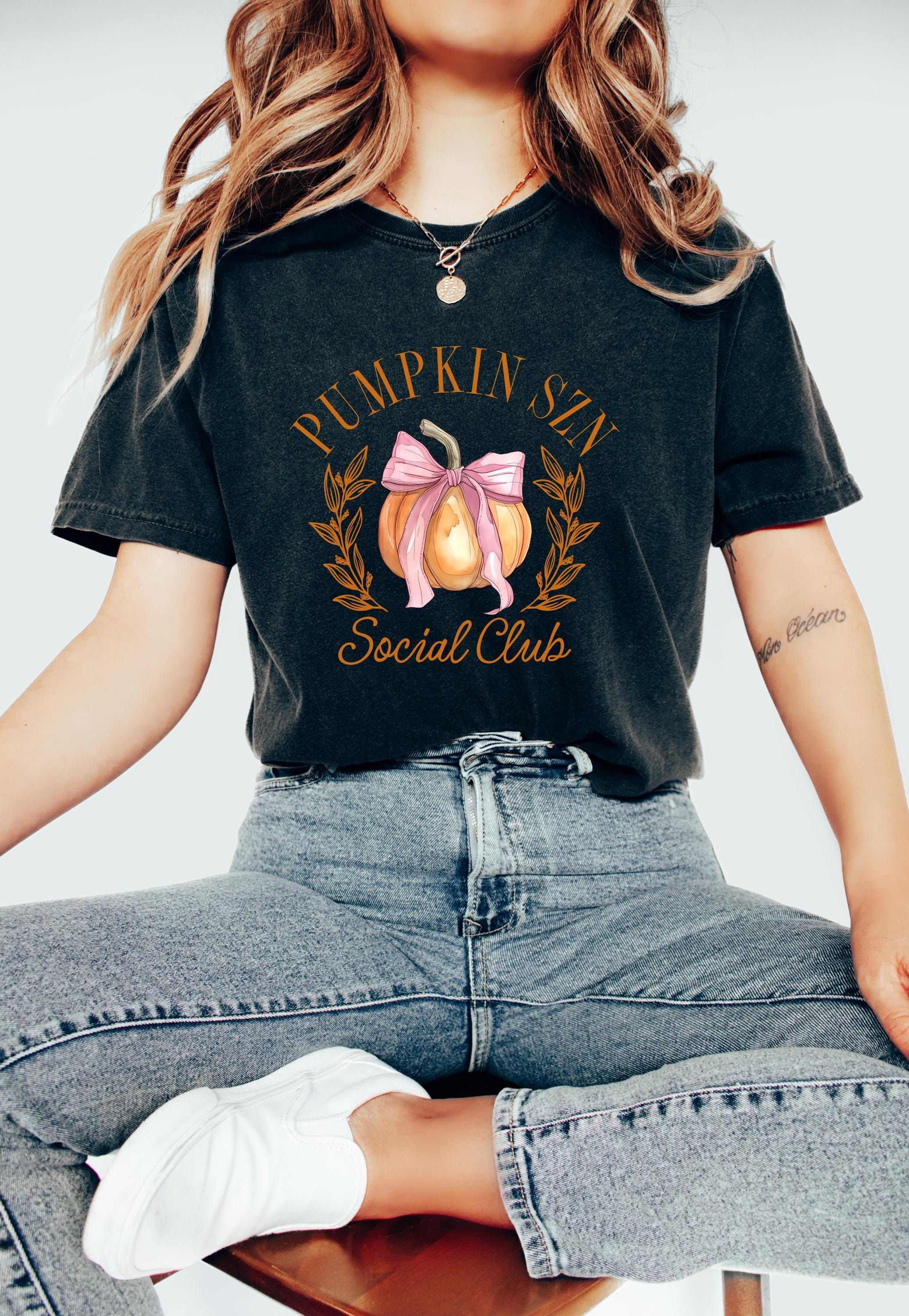 Comfort Colors Halloween Shirt, Pumpkin SZN Social Club, Fall Favorites, Vintage Pumpkin Patch T, Retro Fall Vibes Tee, Vintage Autumn Shirt