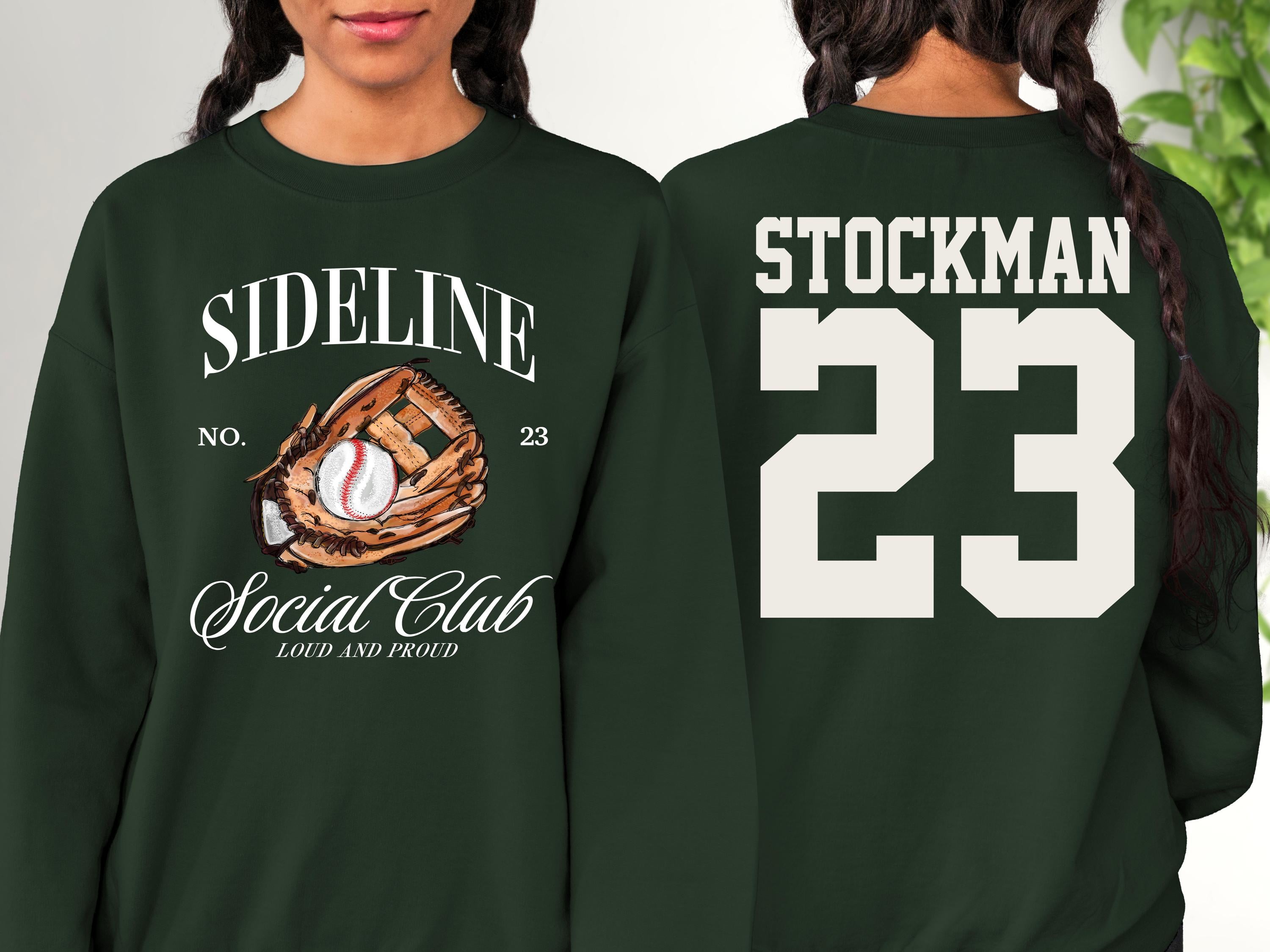 Customized Name and Number Baseball Crew neck, Baseball Mom, Custom Crew Neck, Baseball Sweater, Summer Sports, Sideline Social Club