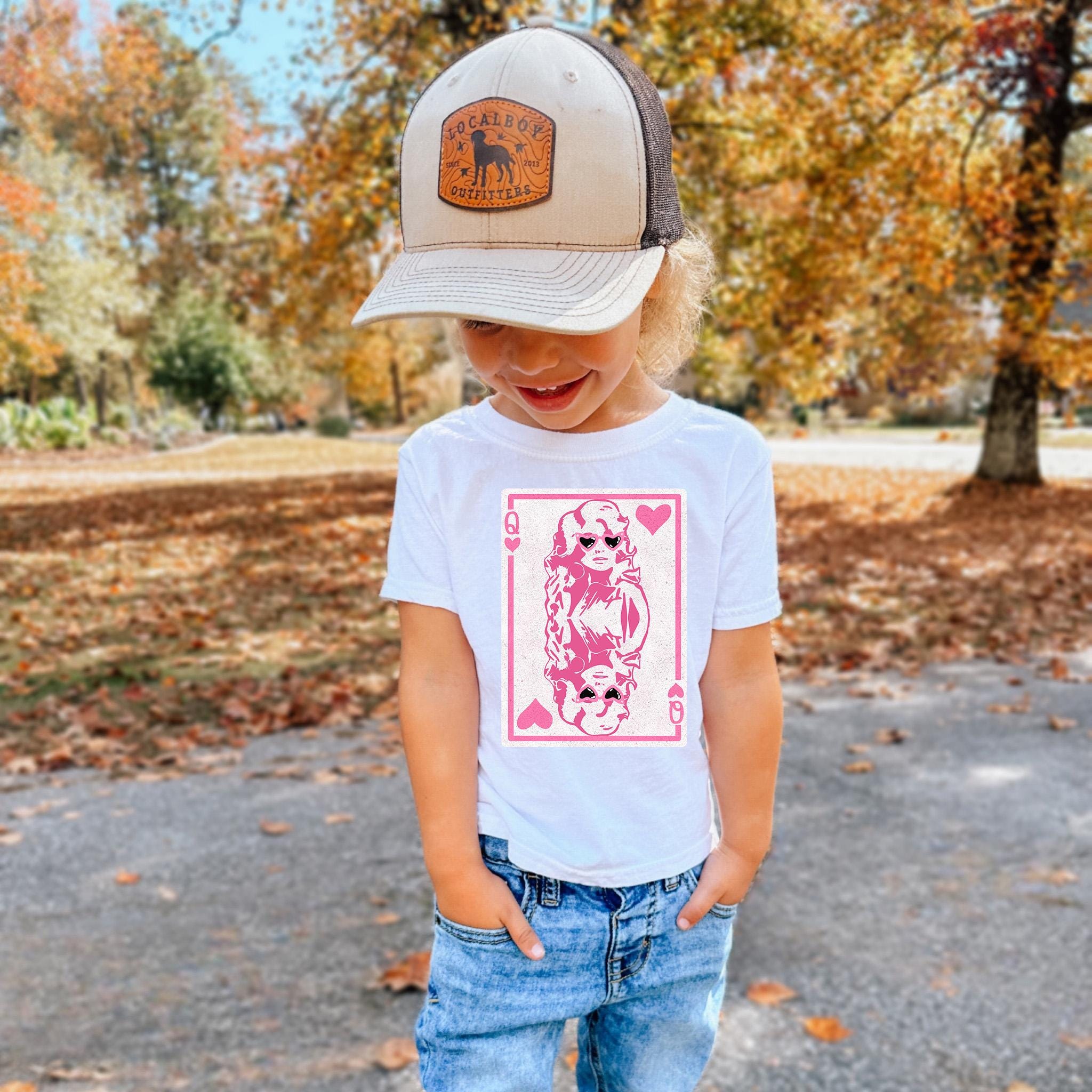 Valentines Day Youth Shirt, Cute Queen Shirt, Toddler Tee, Retro Cute Bodysuit, Valentine Infant Tee, Bella Canvas