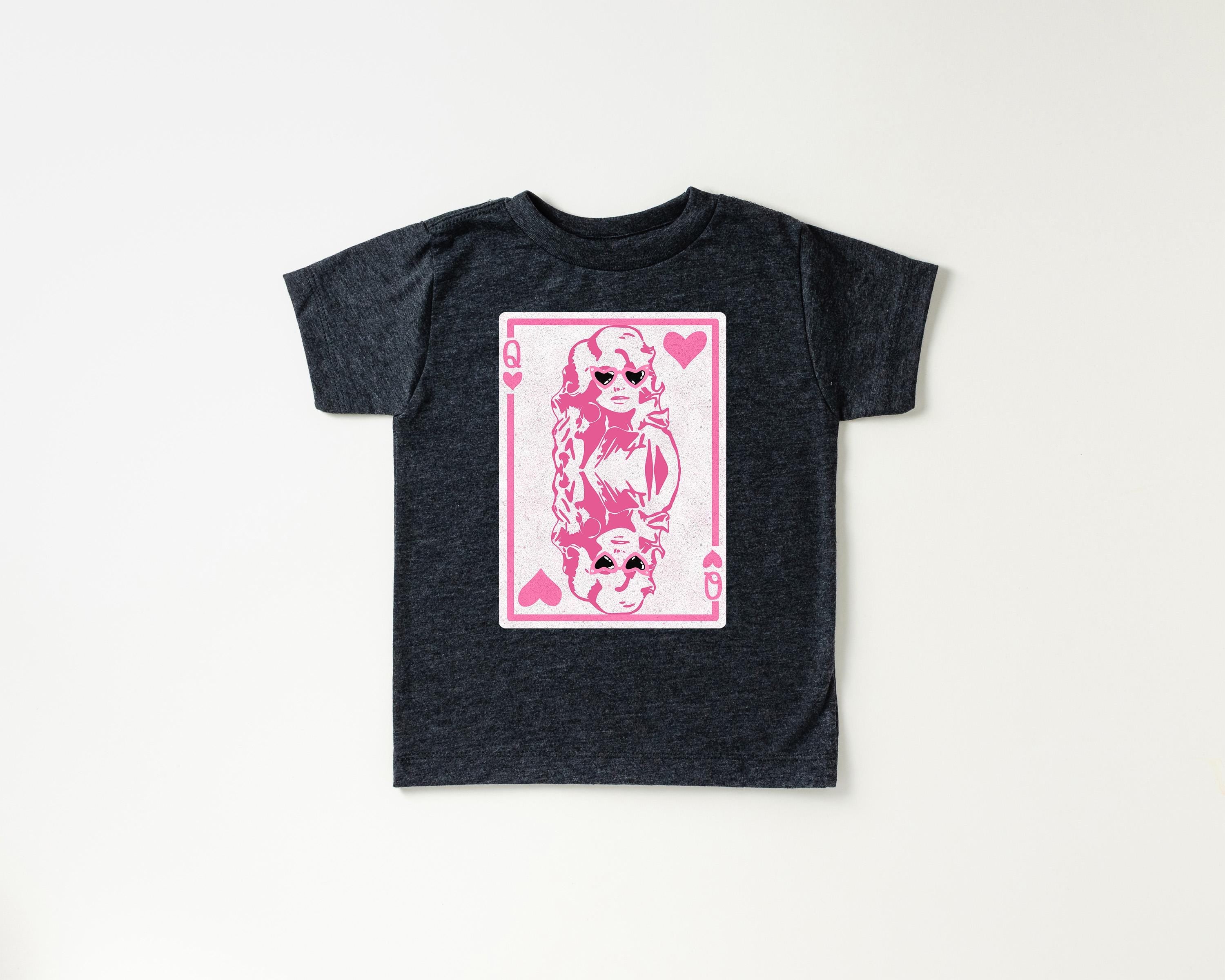 Valentines Day Youth Shirt, Cute Queen Shirt, Toddler Tee, Retro Cute Bodysuit, Valentine Infant Tee, Bella Canvas