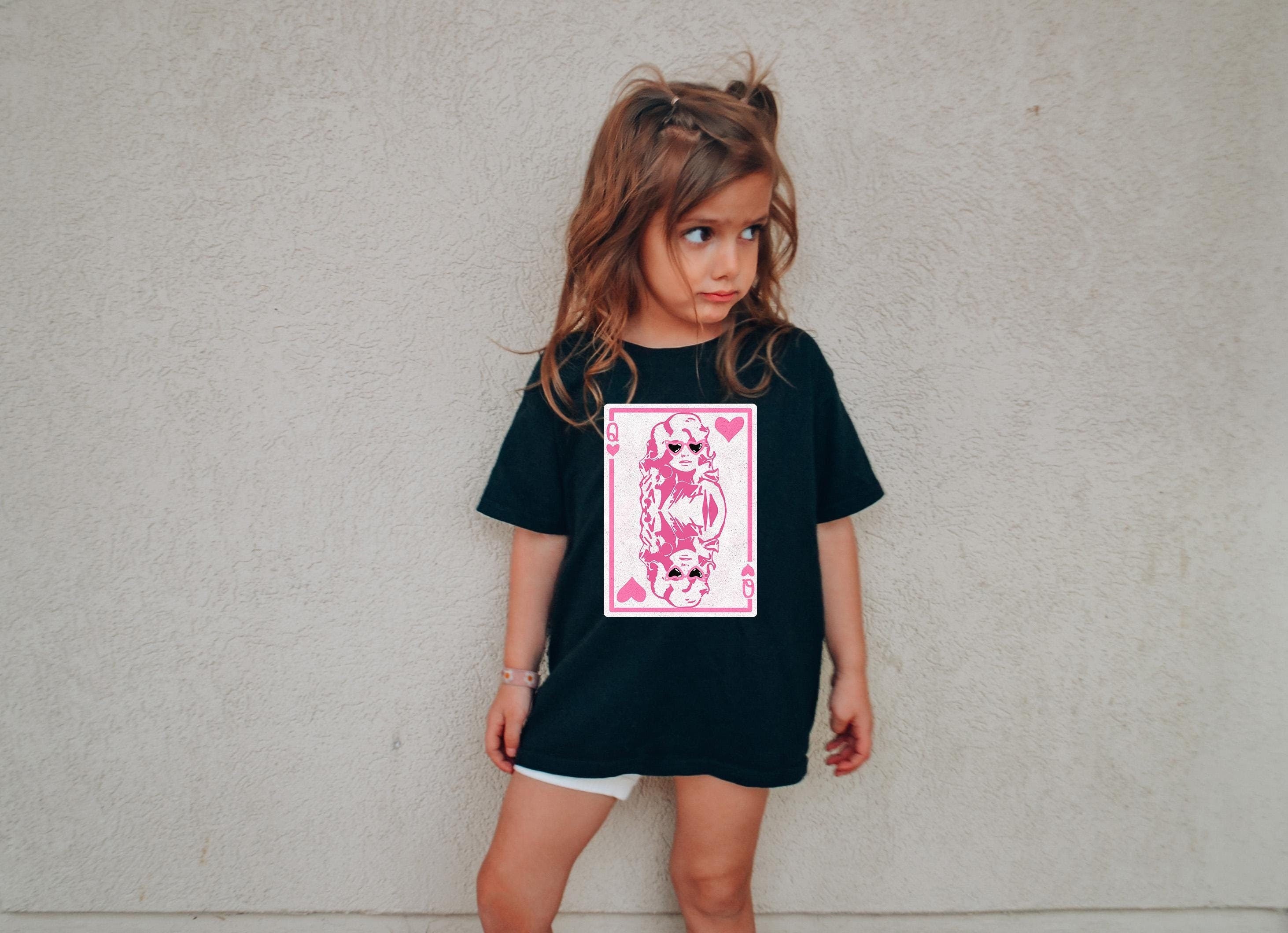 Valentines Day Youth Shirt, Cute Queen Shirt, Toddler Tee, Retro Cute Bodysuit, Valentine Infant Tee, Bella Canvas