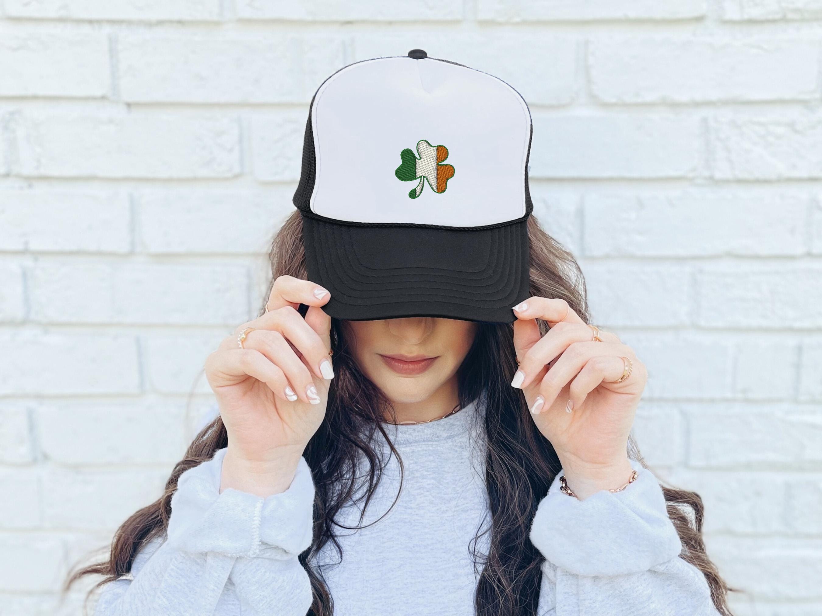 St Patty's Day Embroidered Rope Hat, St Patrick's Day Foam Hat, Lucky St Patricks Day Hat, Snapback Adjustable Hat, Mens and Womens Hat