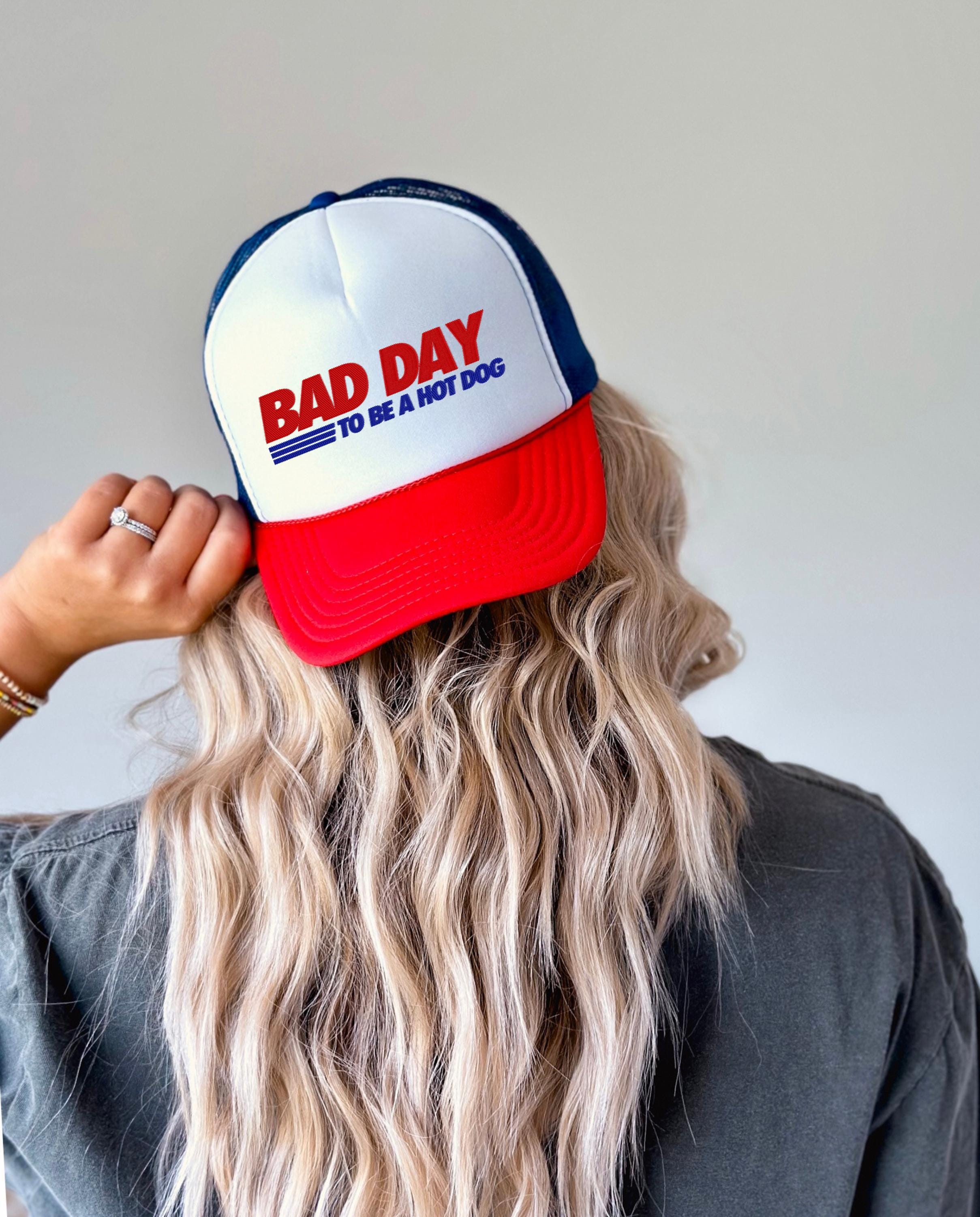 america embroidered hat embroider rope hat usa cap, bad day to be a glizzy