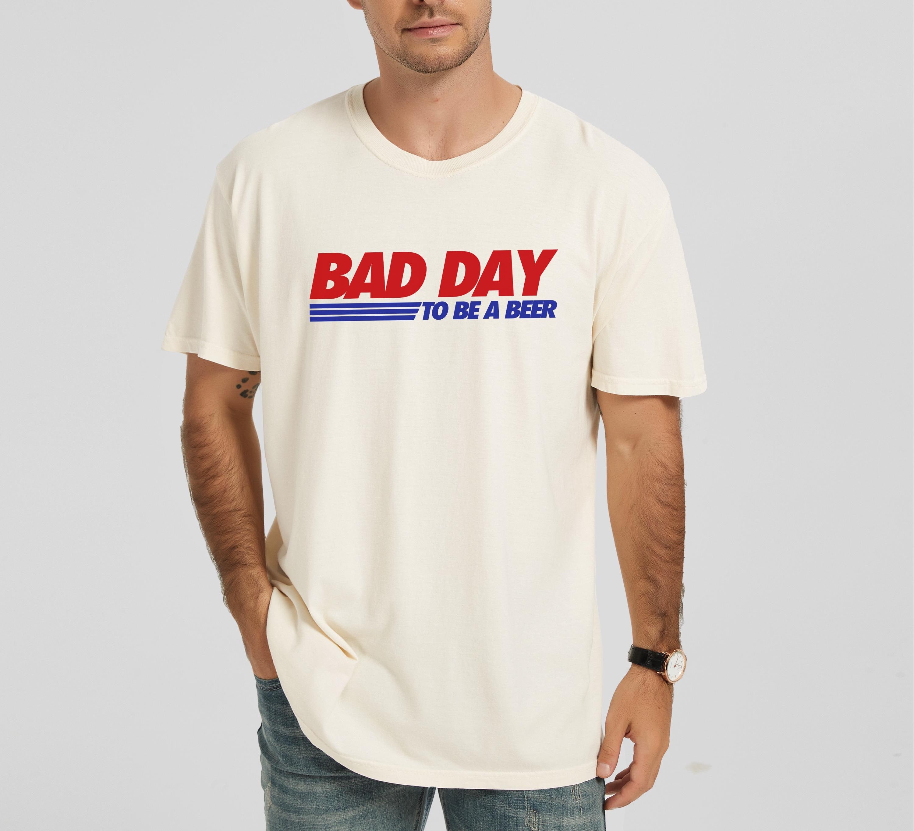 Bad Day To Be a Beer Comfort Colors shirt, 4th of July tee, Retro funny fourth shirt, Womens 4th of July shirt, Beer lover Shirt, Drinking