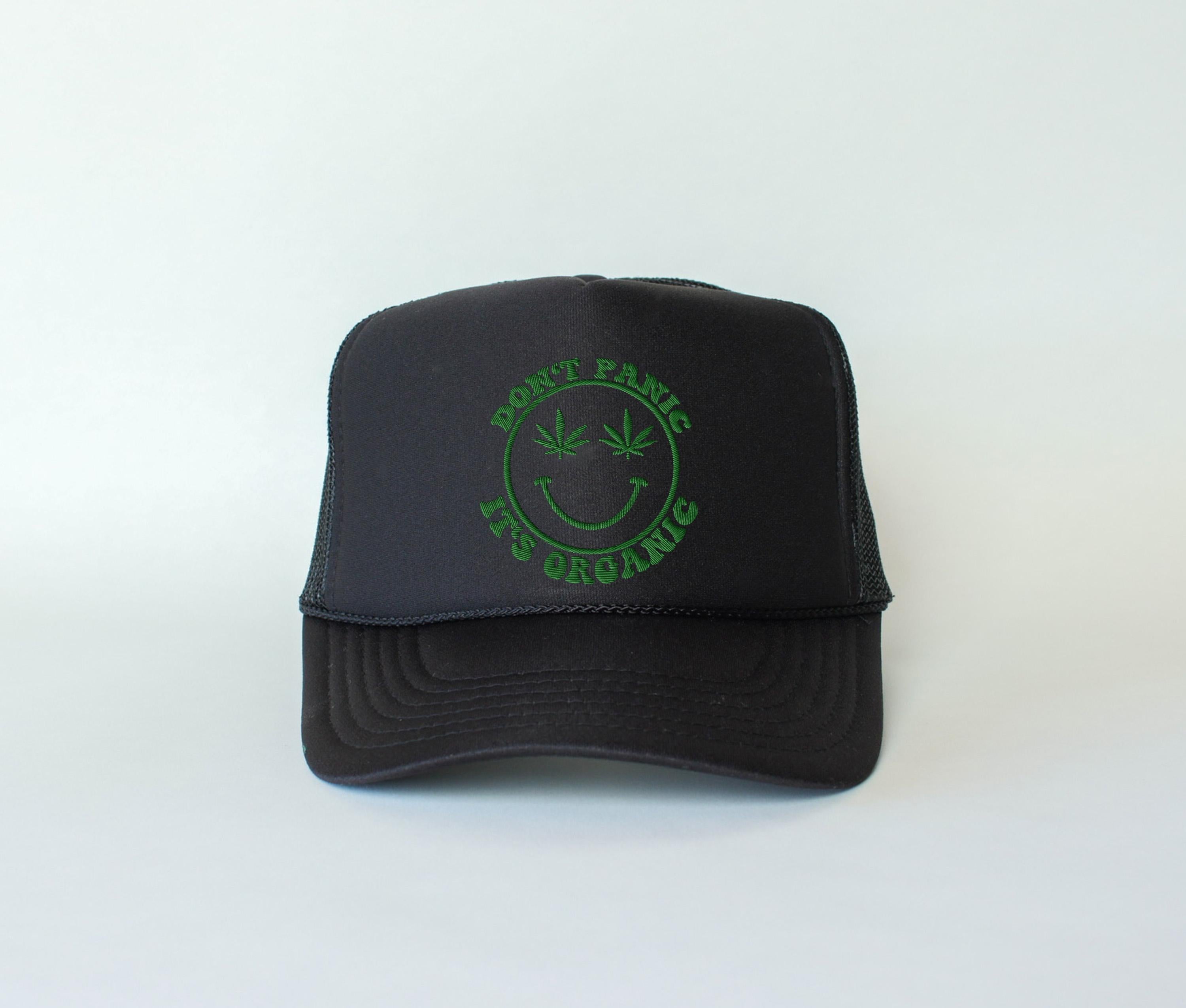don't panic its organic, plant lover organic grower, happy 420, 420 hat, funny 420 hat, organic