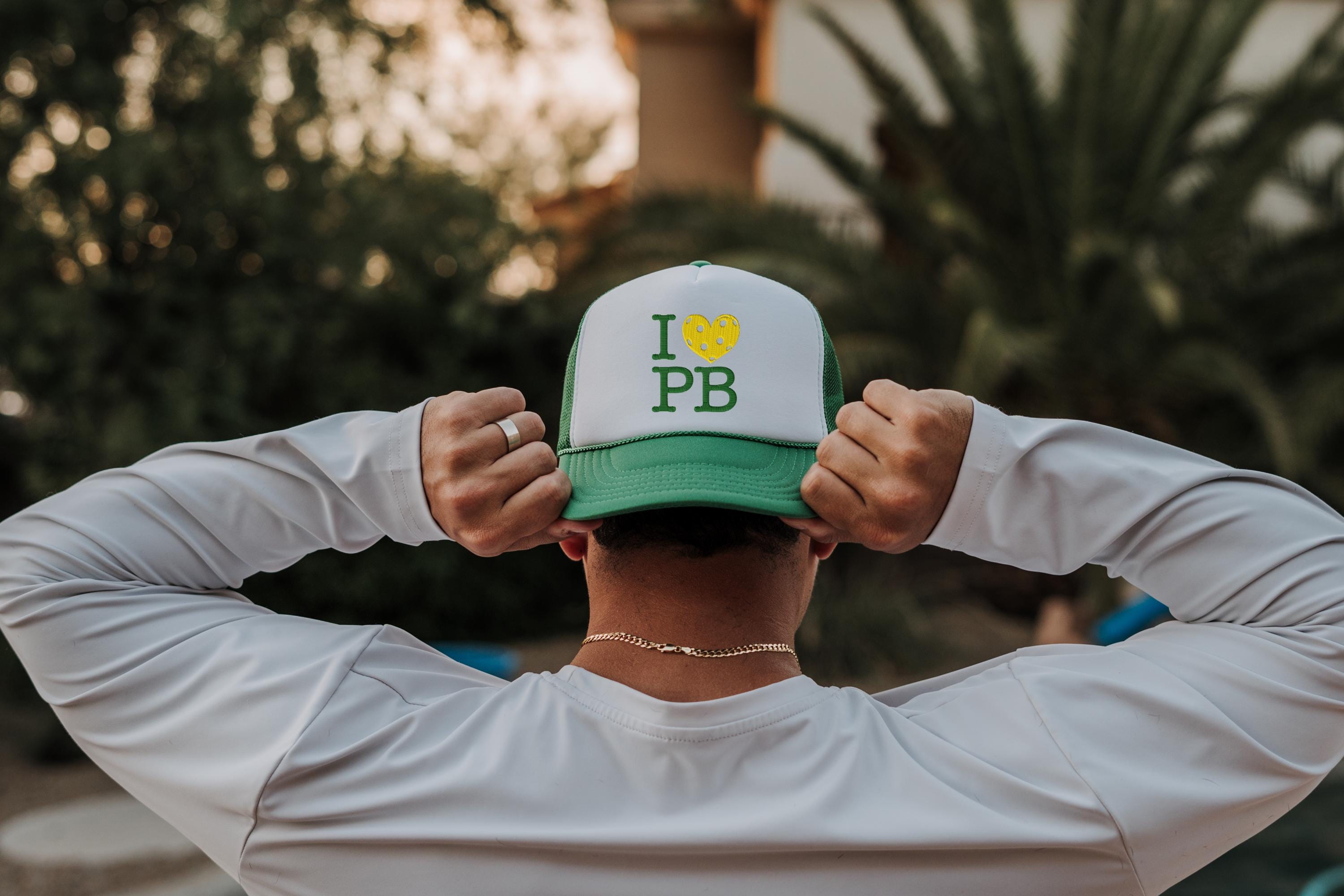 Embroidered I Love Pickleball Hat, Pickleball Foam, Dink and Dunk Hat, Kitchen Paddle, Snapback Adjustable, Mens and Womens, Party Foam Hat