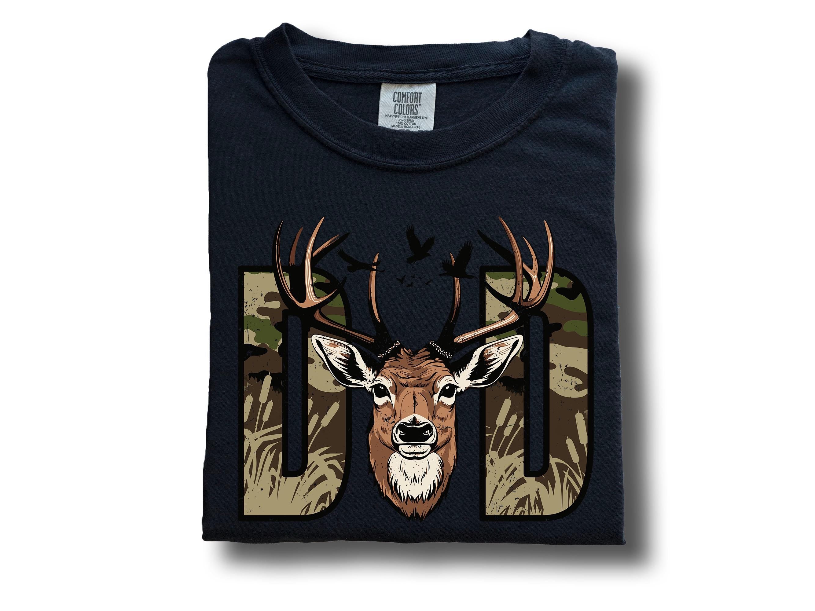 Camo Dad Comfort Colors Father's Day T Shirt, Father's Day Shirt, Gift For Hunting Dad Tshirt, Father's Day 2025