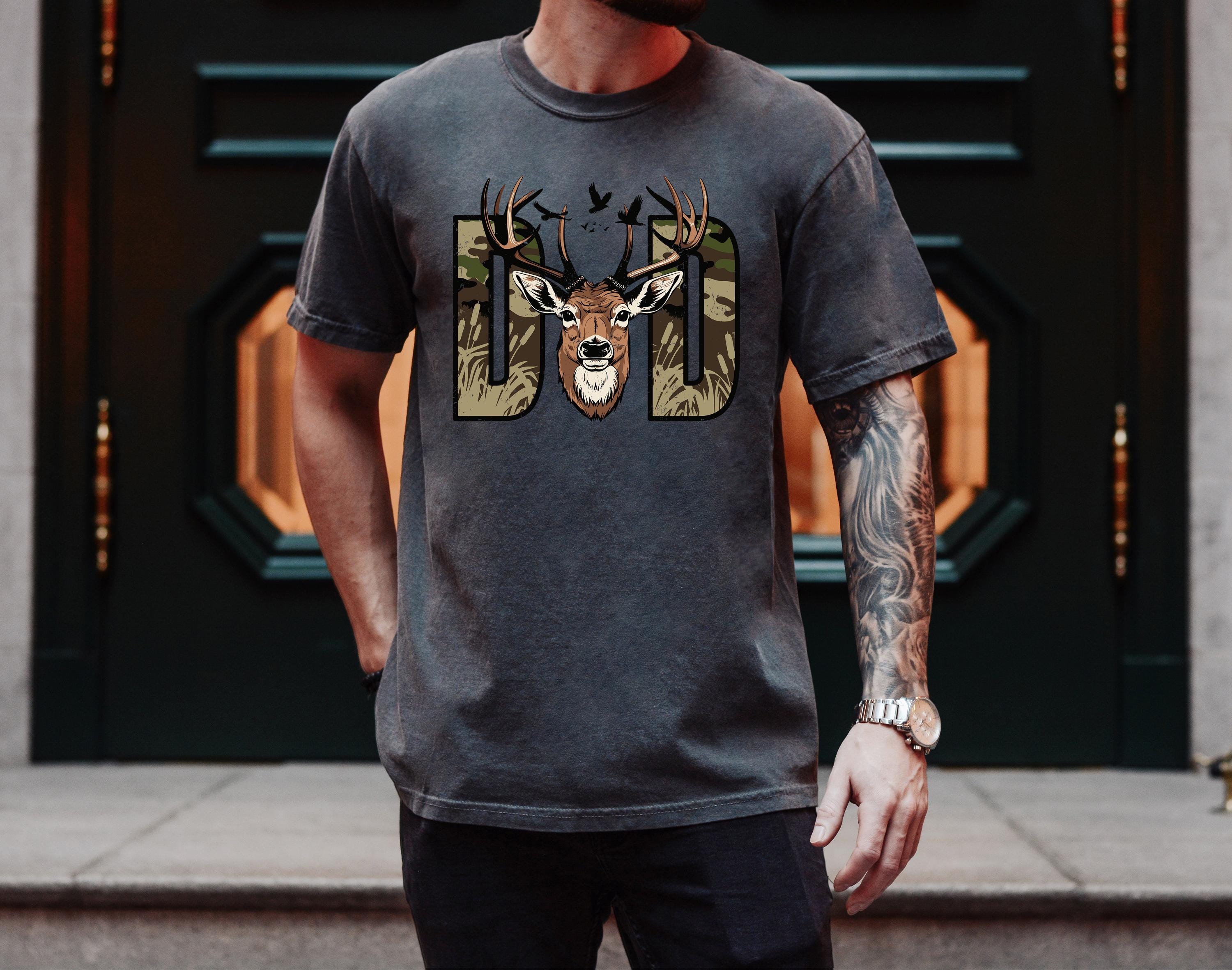 Camo Dad Comfort Colors Father's Day T Shirt, Father's Day Shirt, Gift For Hunting Dad Tshirt, Father's Day 2025