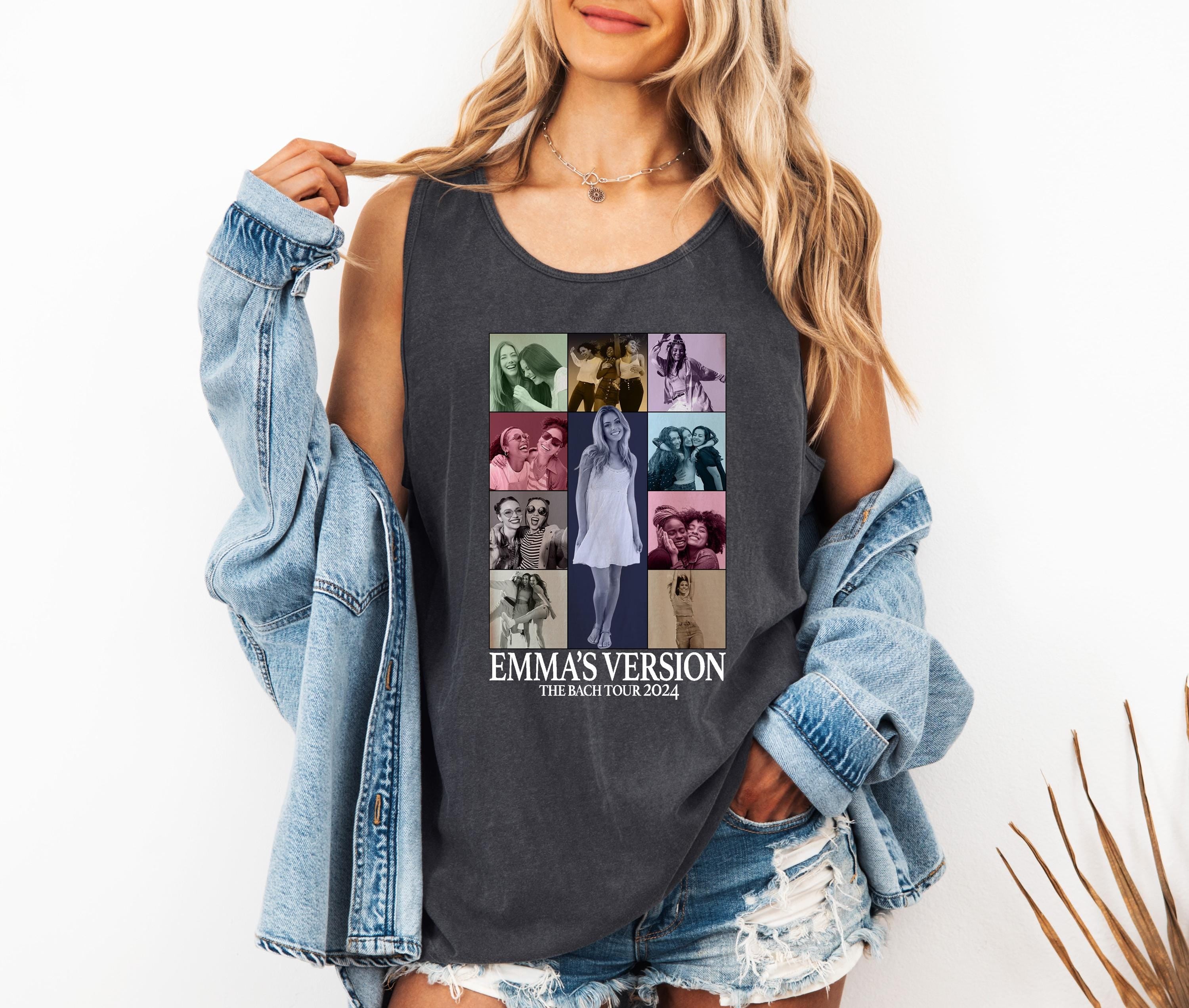 Custom Bachelorette Comfort Colors Tank, In My Bridal Era, Version, Matching Bachelorette Tank Tops, The Batch Tour