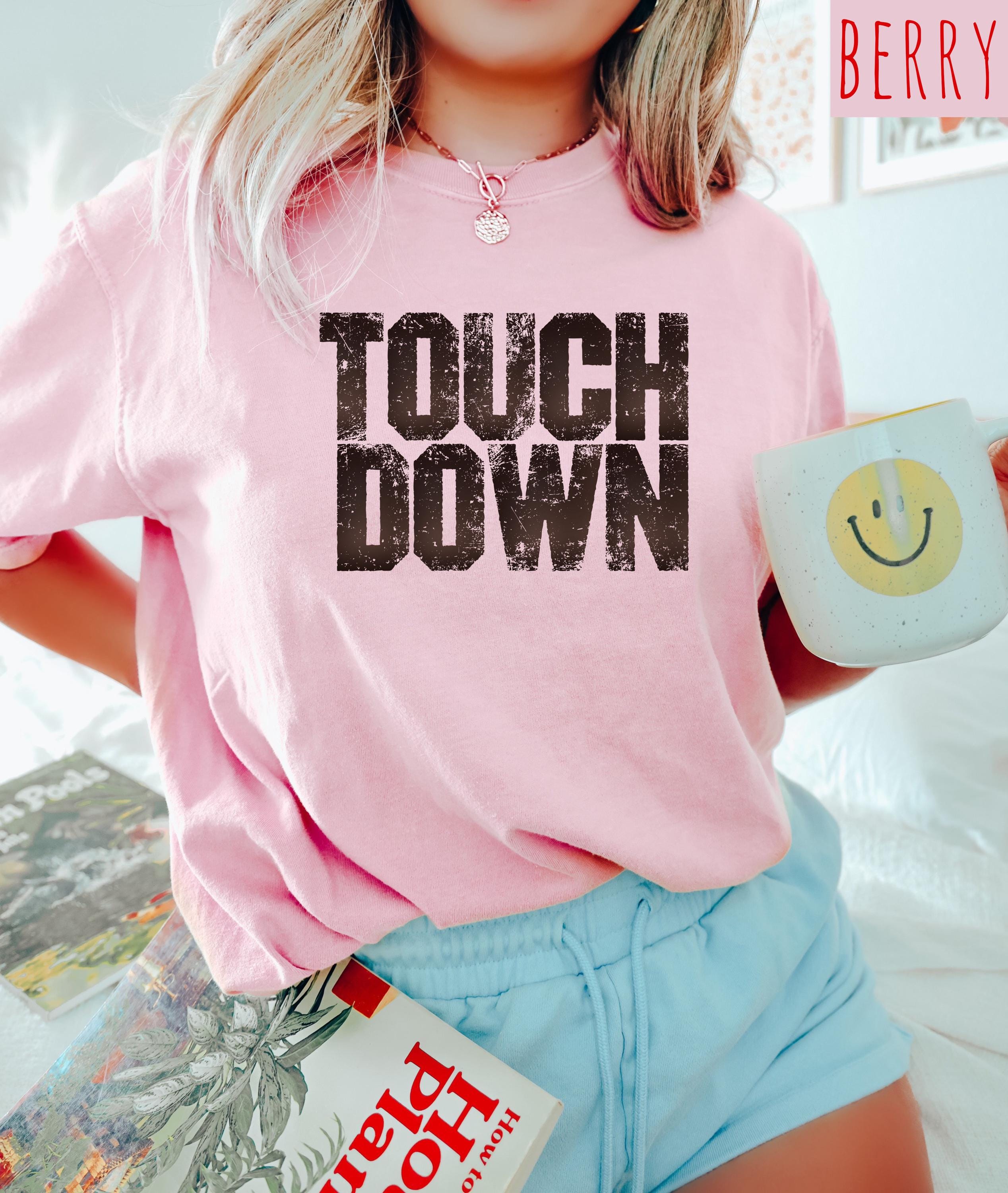 Touch Down Comfort Colors Shirt, Sunday Night Football Team Shirt, Vintage Shirt, Football Shirt, Retro Fall Shirt, Fall Tee