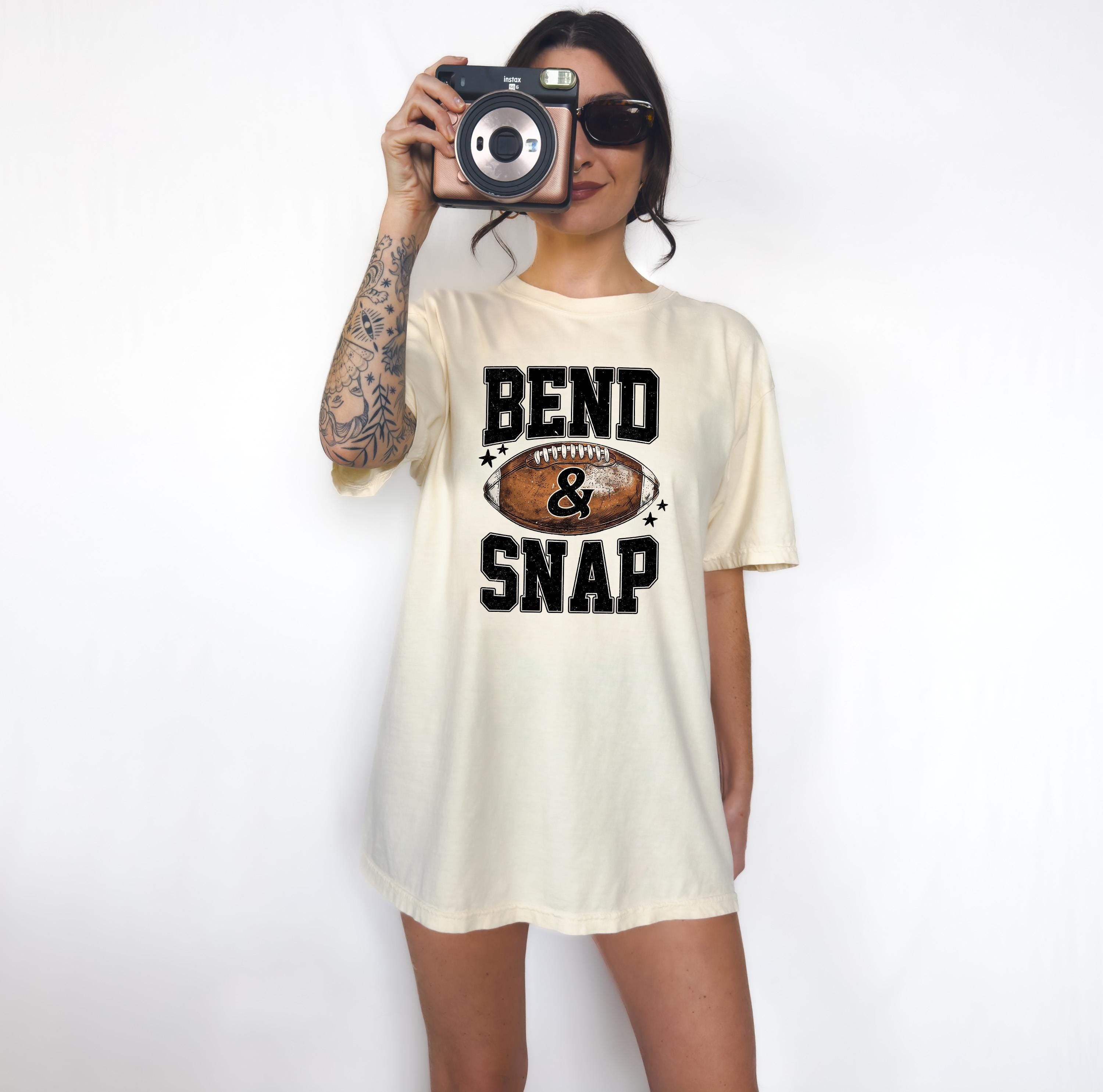 Bend and Snap Comfort Colors Shirt, Funny Sunday Night Football Team Shirt, Vintage Shirt, Football Shirt, Retro Fall Shirt, Fall Tee