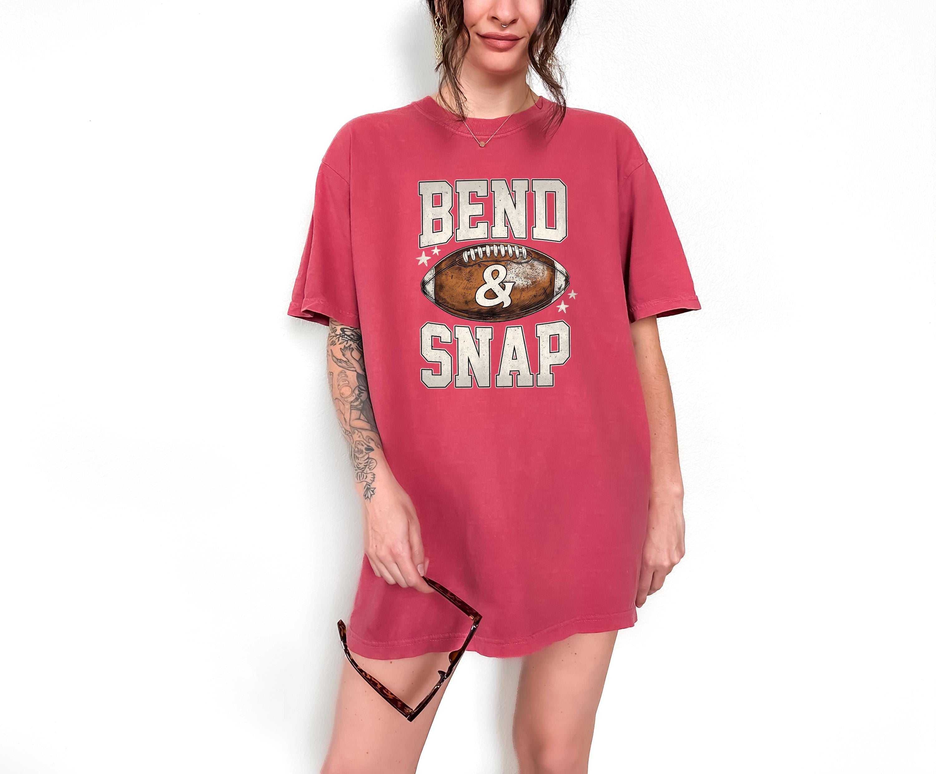 Bend and Snap Comfort Colors Shirt, Sunday Night Football Team Shirt, Vintage Shirt, Football Shirt, Retro Fall Shirt, Fall Tee