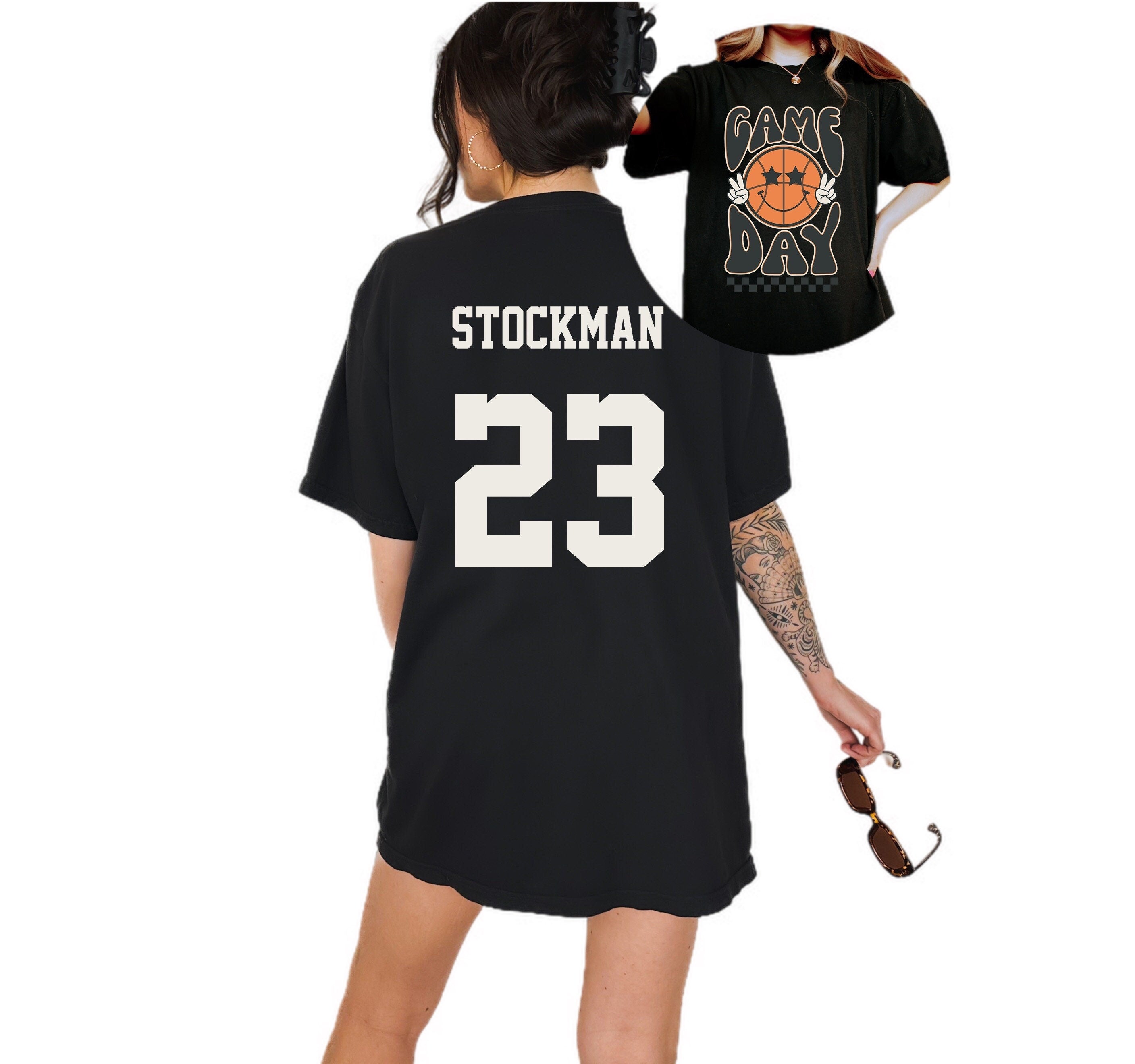 Custom Vintage Washed Tee, Basketball Mom, Sports Shirt, Parents of Basketball,Mothers Day