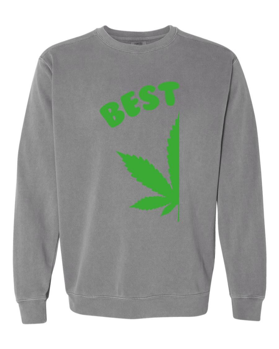 Garment-Dyed Sweatshirt - 1566