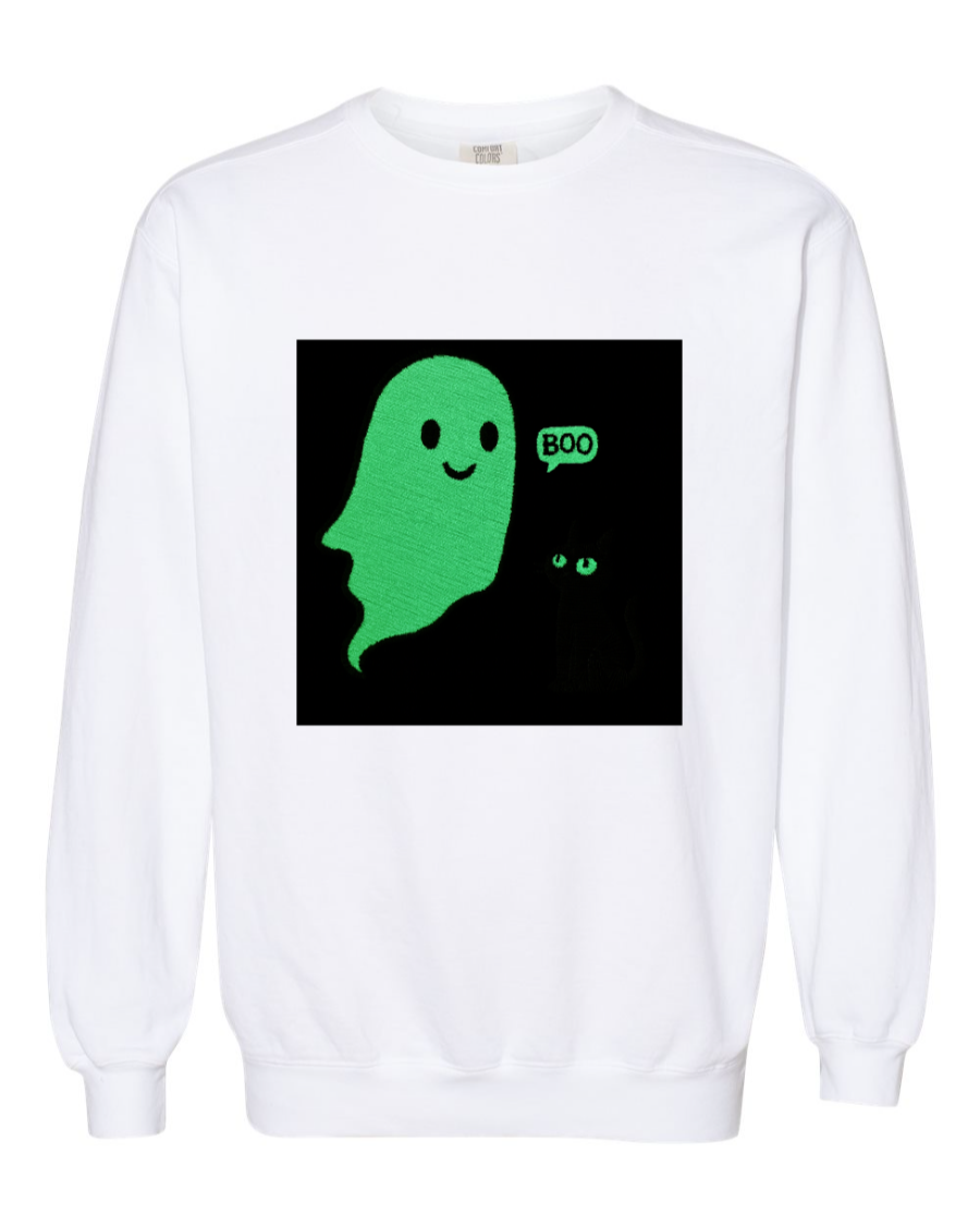 Garment-Dyed Sweatshirt - 1566
