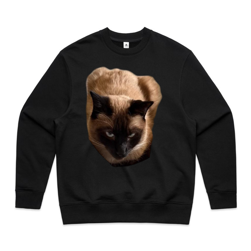 Siamese Gaze Crewneck