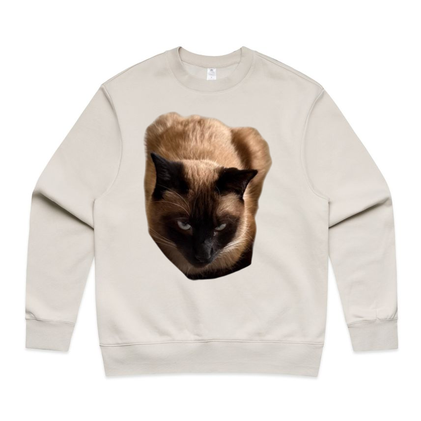Siamese Gaze Crewneck