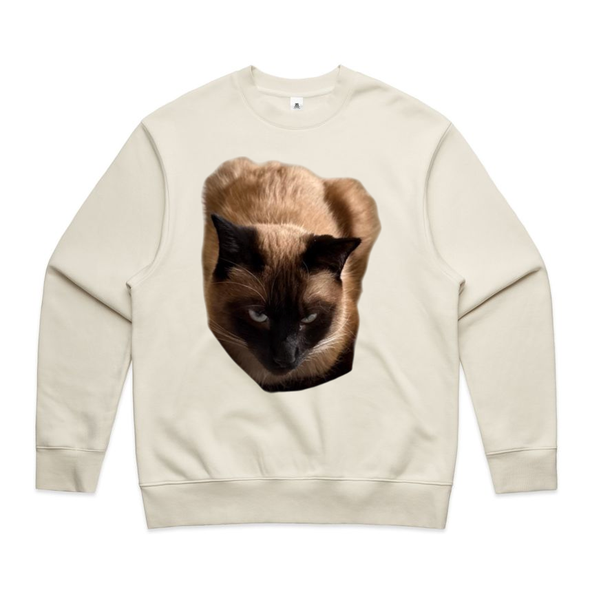 Siamese Gaze Crewneck