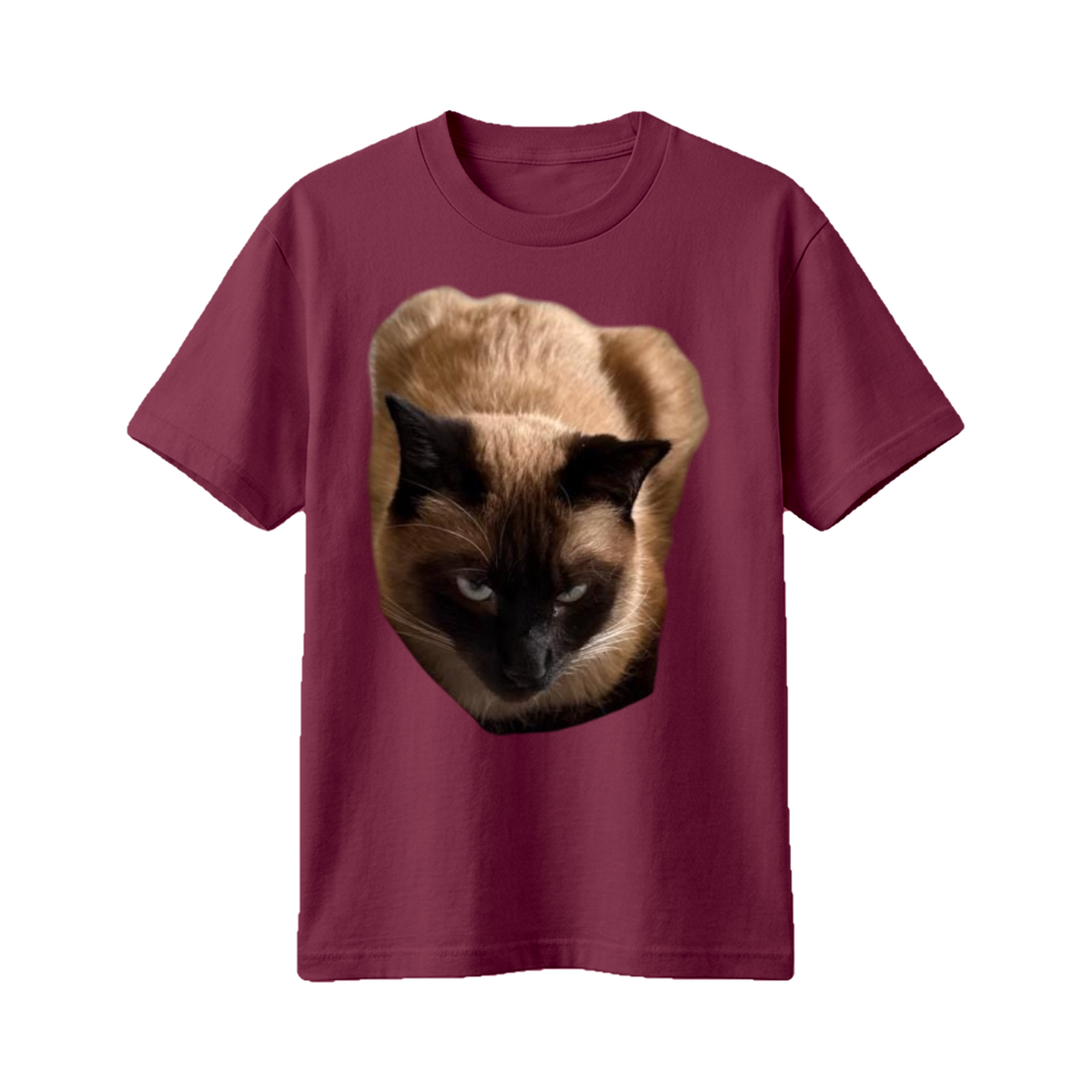 Regal Siamese Cat Tee