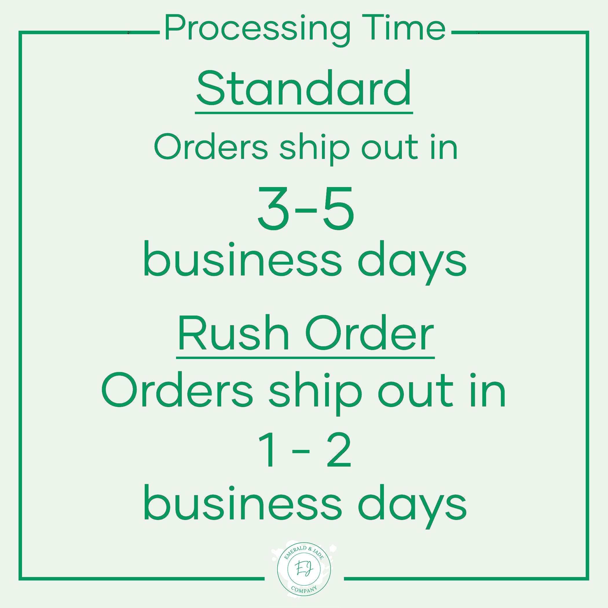 Custom Order Preg Announcement