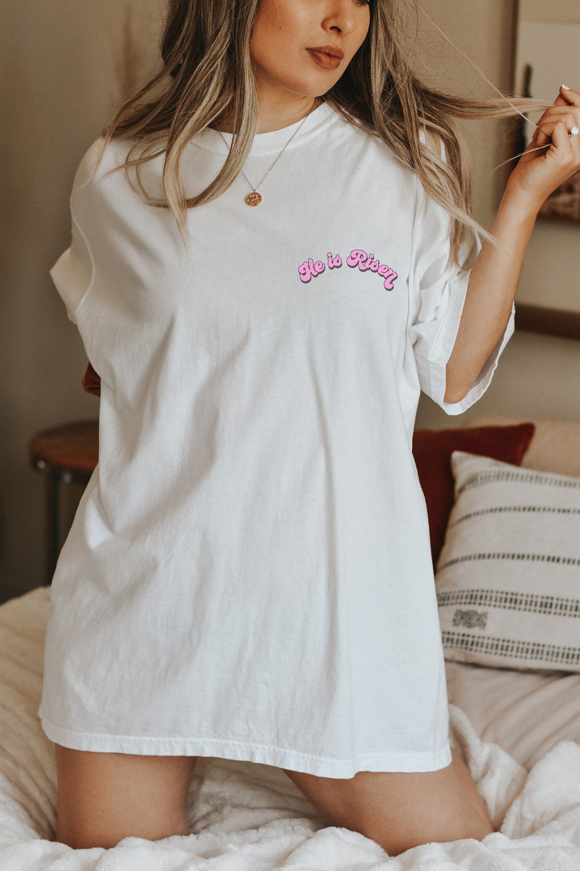 He is Risen Easter Comfort Colors Shirt,Christian Easter Shirt,Easter Shirt For Woman,Easter is for Jesus Shirt,Easter Sweatshirt