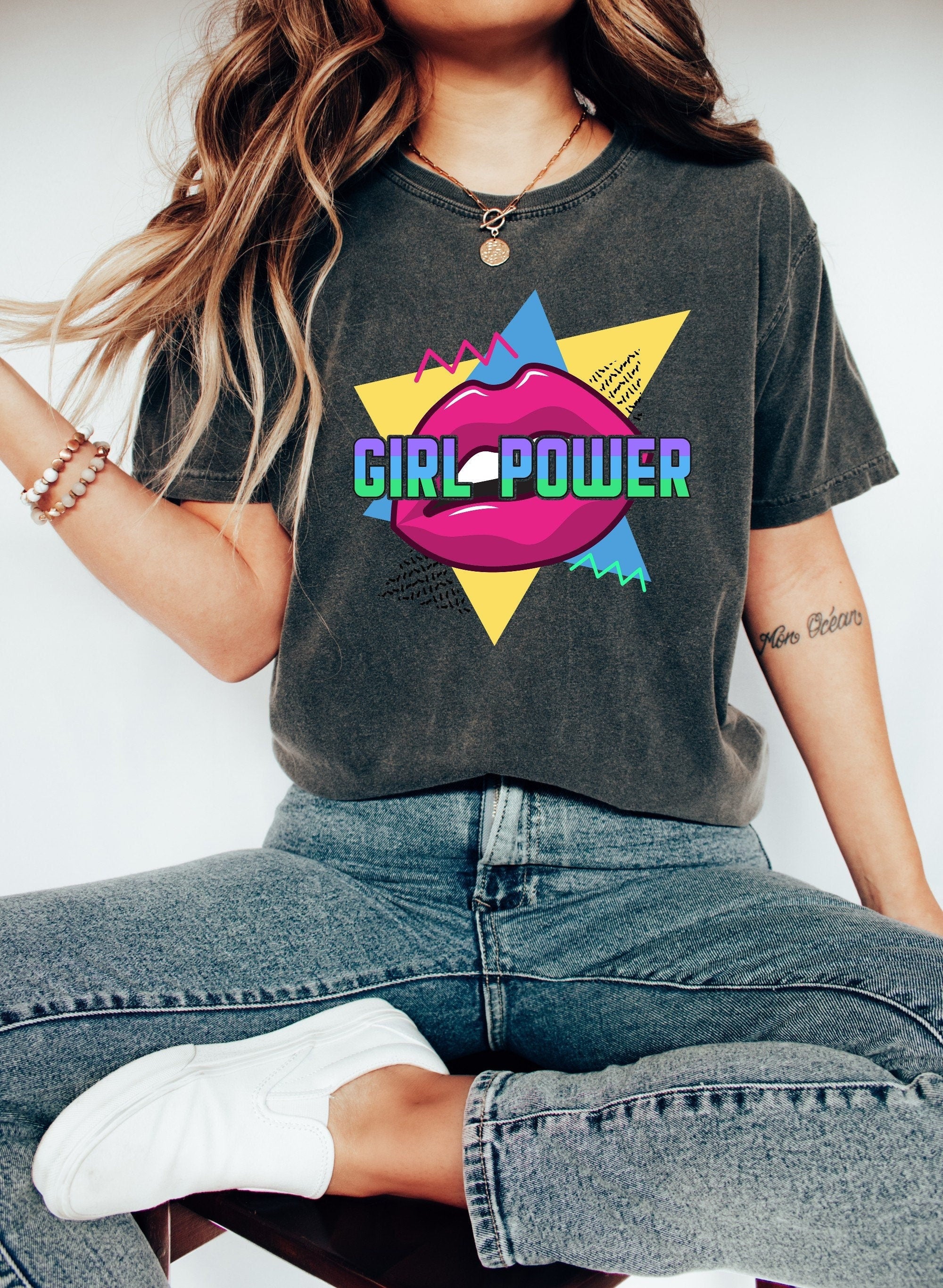 Comfort Colors Shirt, Feminist Shirt ,Girl Power Tee, Girl Power Shirt, Inspirational Shirt, Feminism Shirts Trending, Oversized Shirts