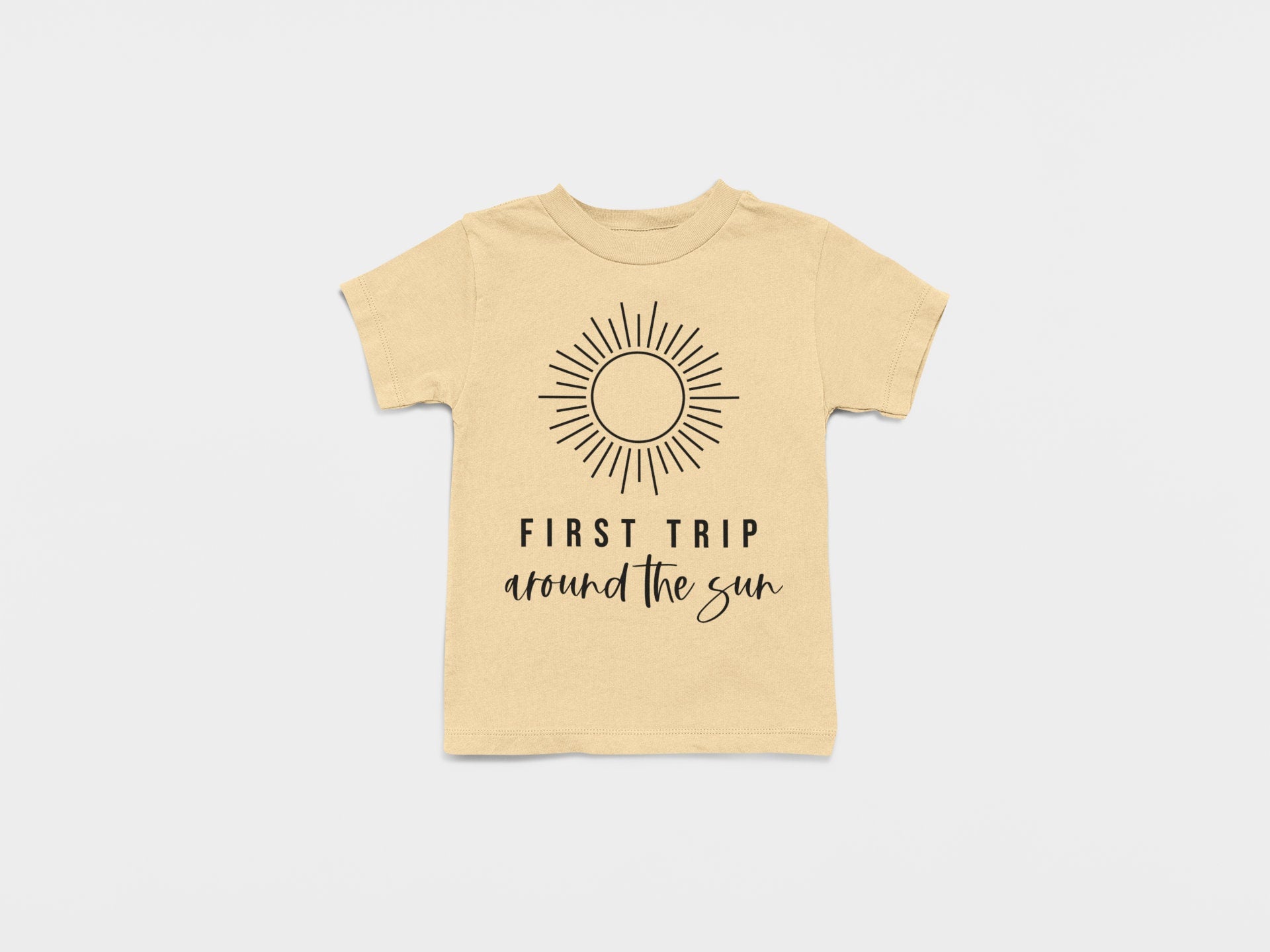 One birthday babe shirt, First Trip around the Sun, Baby One Birthday shirt, Toddler Boy Space bodysuit, Cotton Space theme toddler shirt