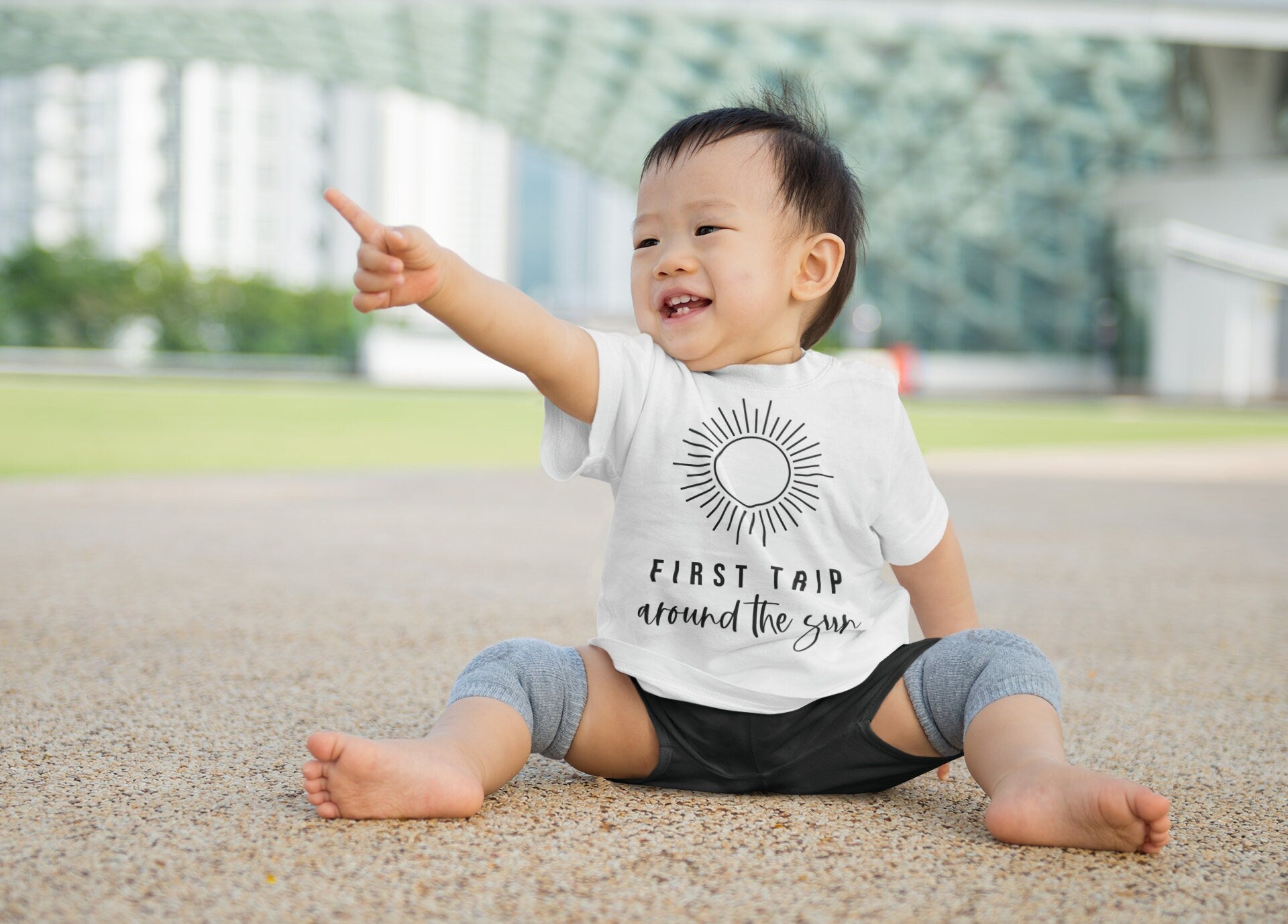 One birthday babe shirt, First Trip around the Sun, Baby One Birthday shirt, Toddler Boy Space bodysuit, Cotton Space theme toddler shirt