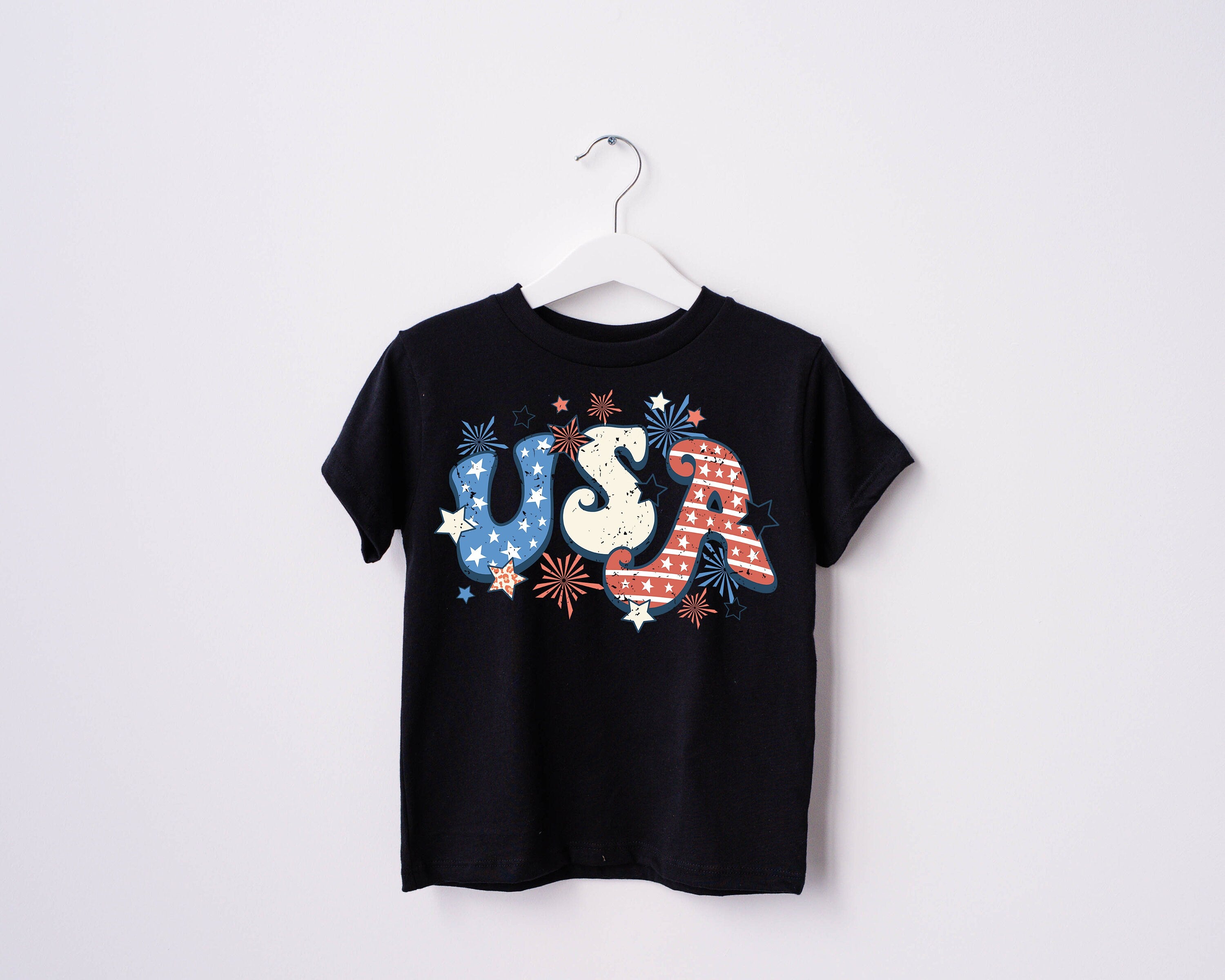 Retro USA shirt, 4th of July tee, Retro funny fourth shirt, Youth 4th of July shirt, America Patriotic Shirt, Toddler & Infant