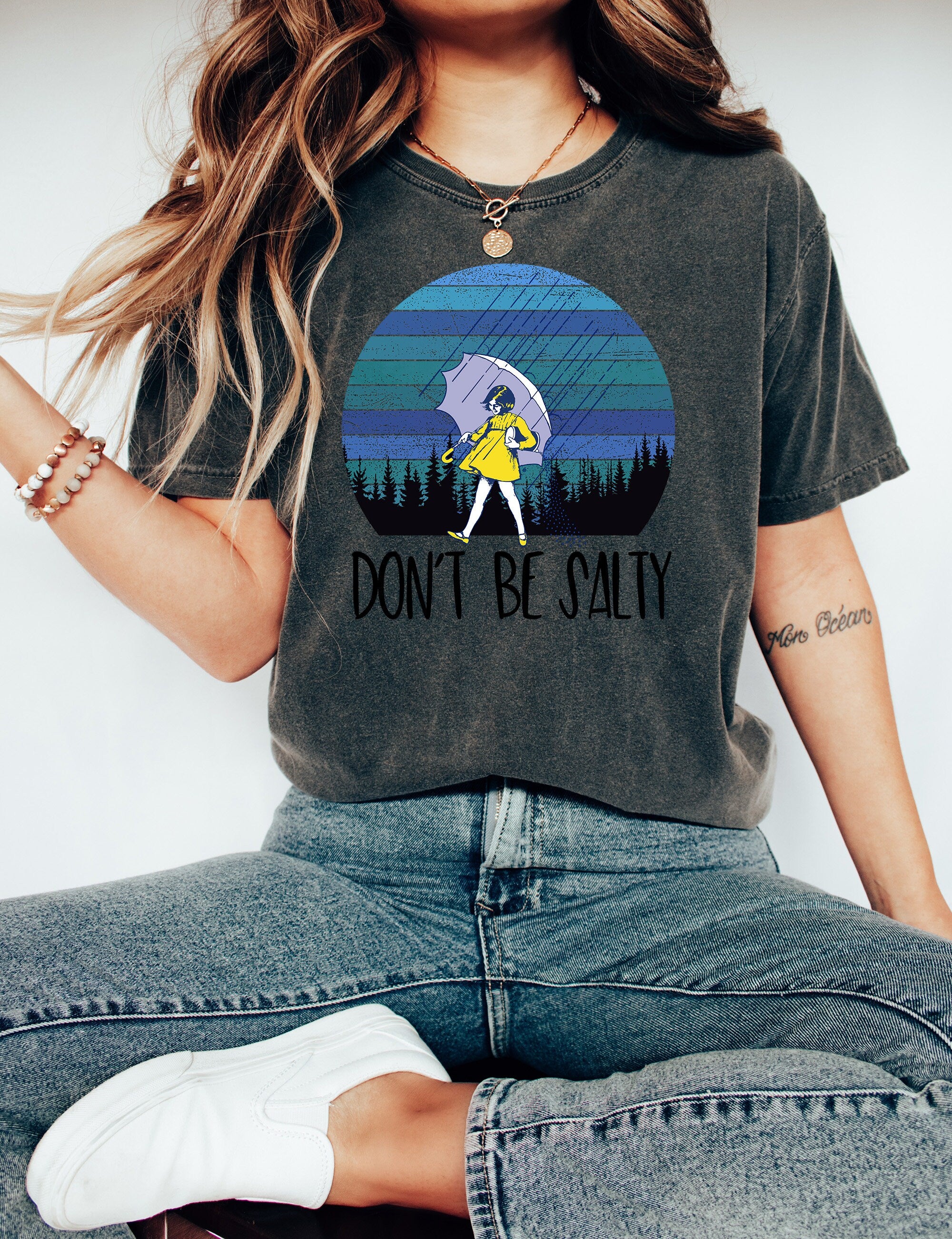 Comfort Colors Shirt, Don't Be A Salty Bitch Shirt, Don't be Salty Shirt, Funny Shirt, Beach Shirt, Funny Shirt For Women, Funny Women Shirt