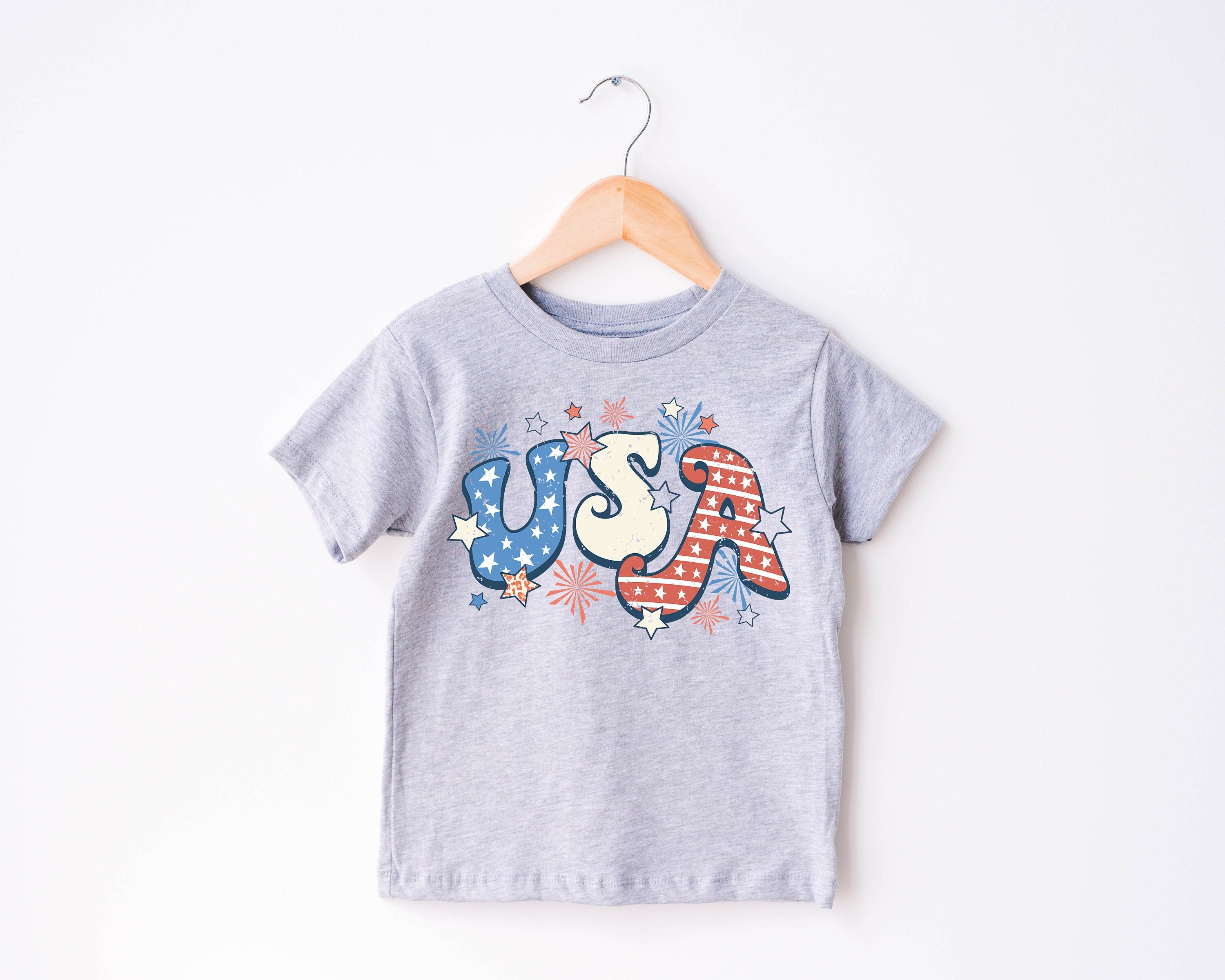 Retro USA shirt, 4th of July tee, Retro funny fourth shirt, Youth 4th of July shirt, America Patriotic Shirt, Toddler & Infant