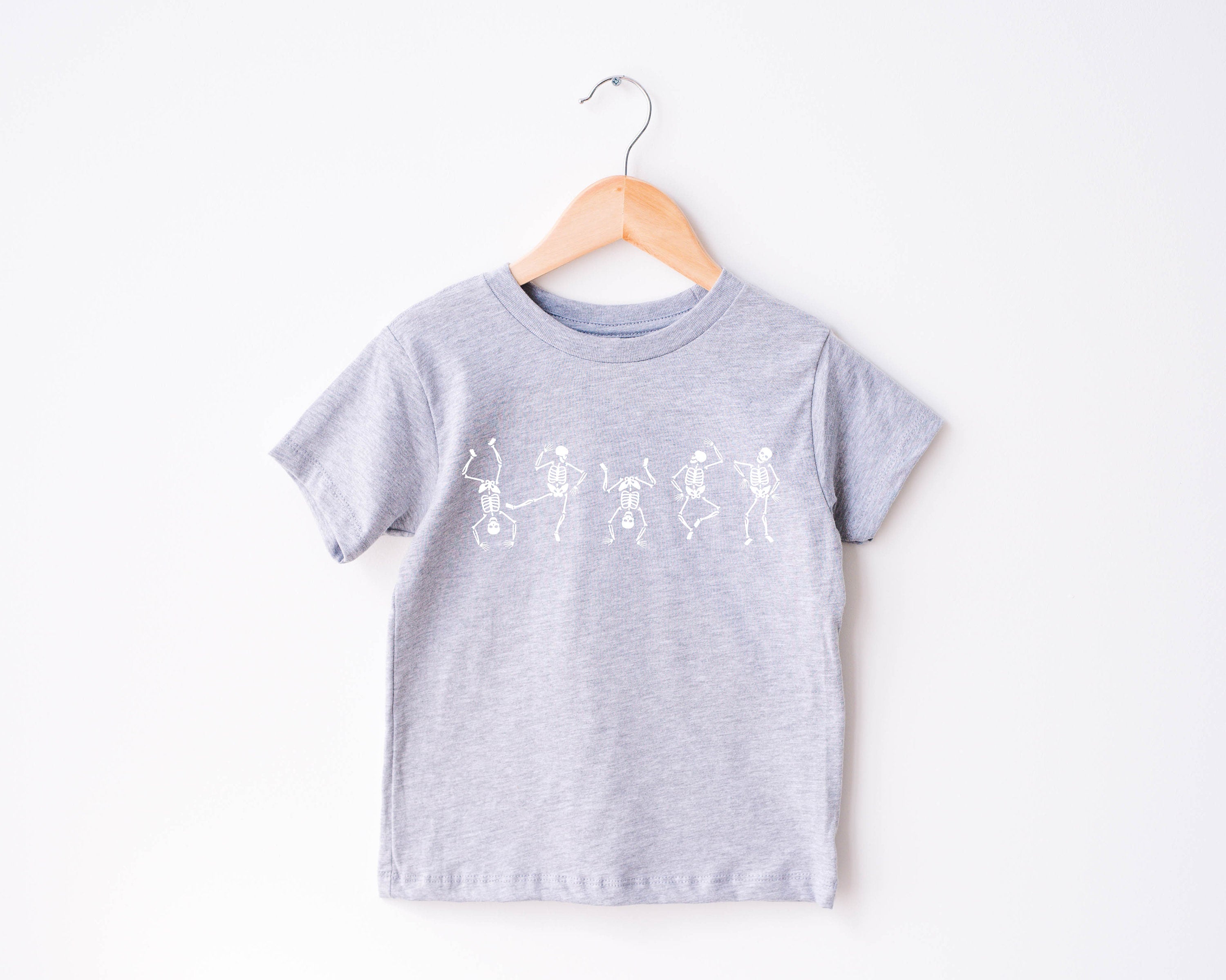 Pumpkin Season Toddler Shirt, Cute Fall Girls Shirt, Toddler Youth Fall Tee, Retro Boho Cute Vintage Bodysuit, Dancing Skeletons Tee