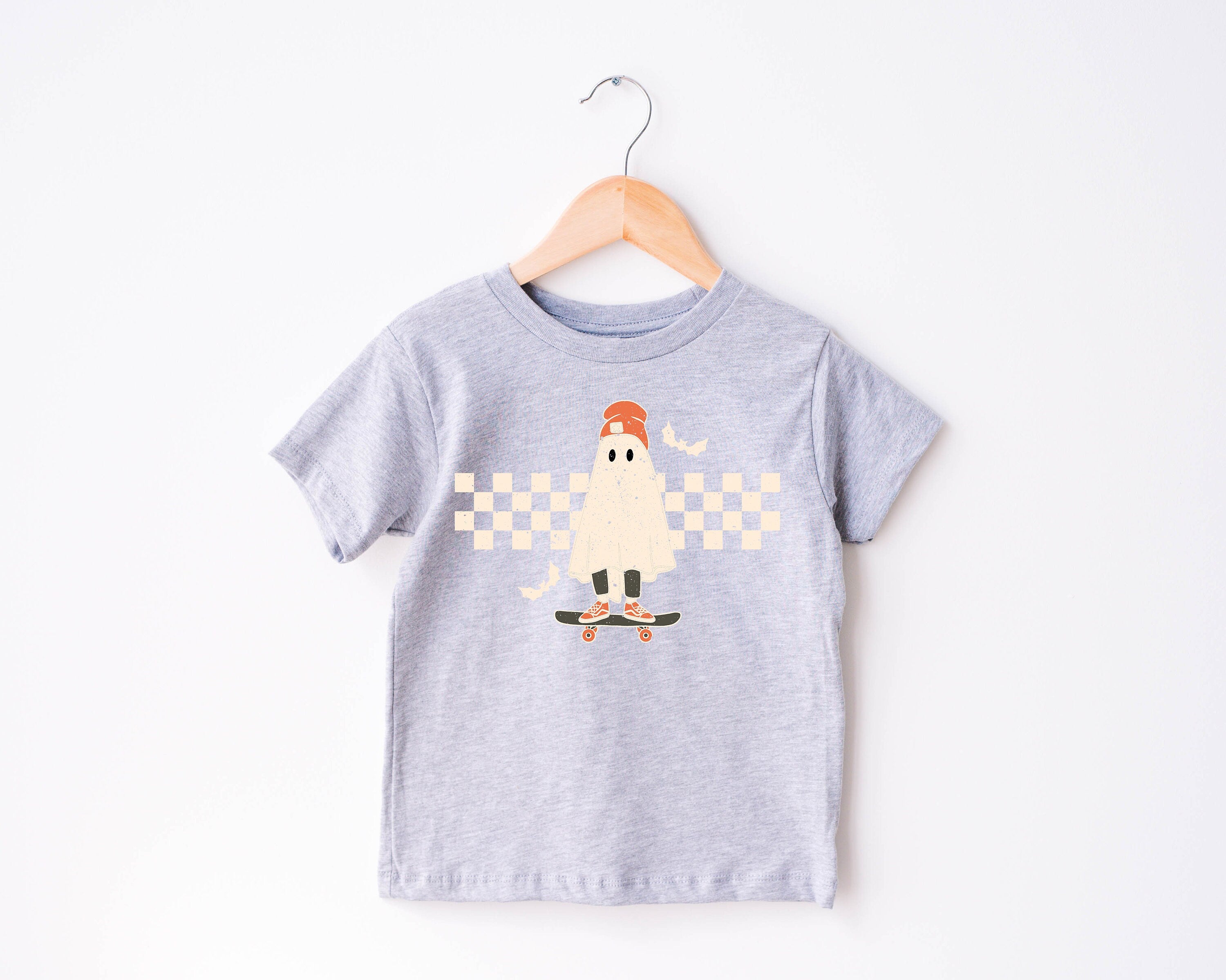 Pumpkin Season Toddler Shirt, Cute Fall Girls Shirt, Toddler Youth Fall Tee, Retro Boho Cute Vintage Bodysuit, Creep It Real Ghost Tee