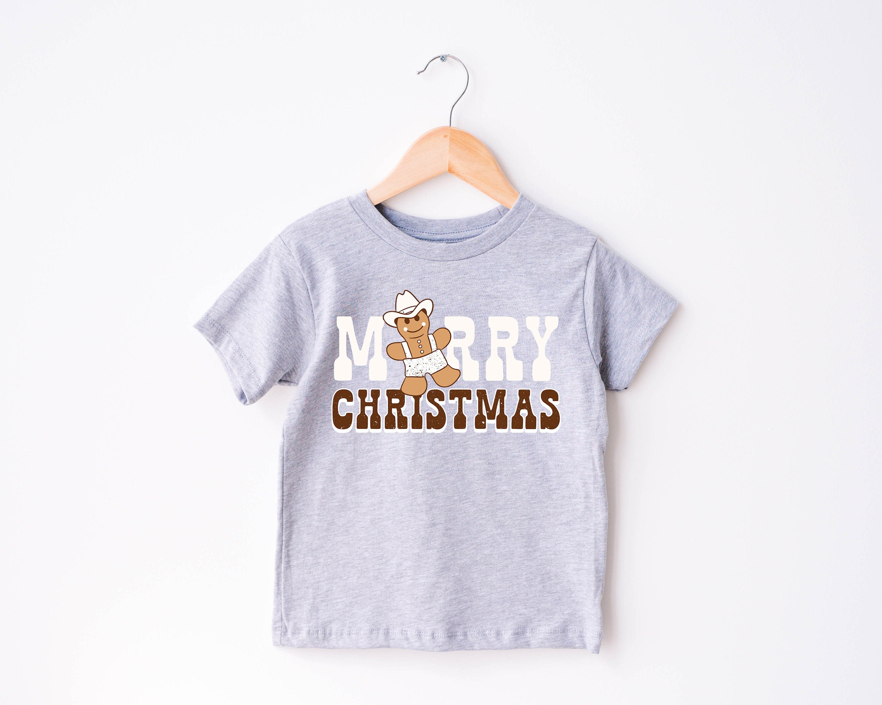 Merry Christmas Western Toddler, Christmas Season Shirt, Cute Holiday Girls Shirt, Toddler Youth Santa Tee, Retro Boho Cute Vintage Bodysuit