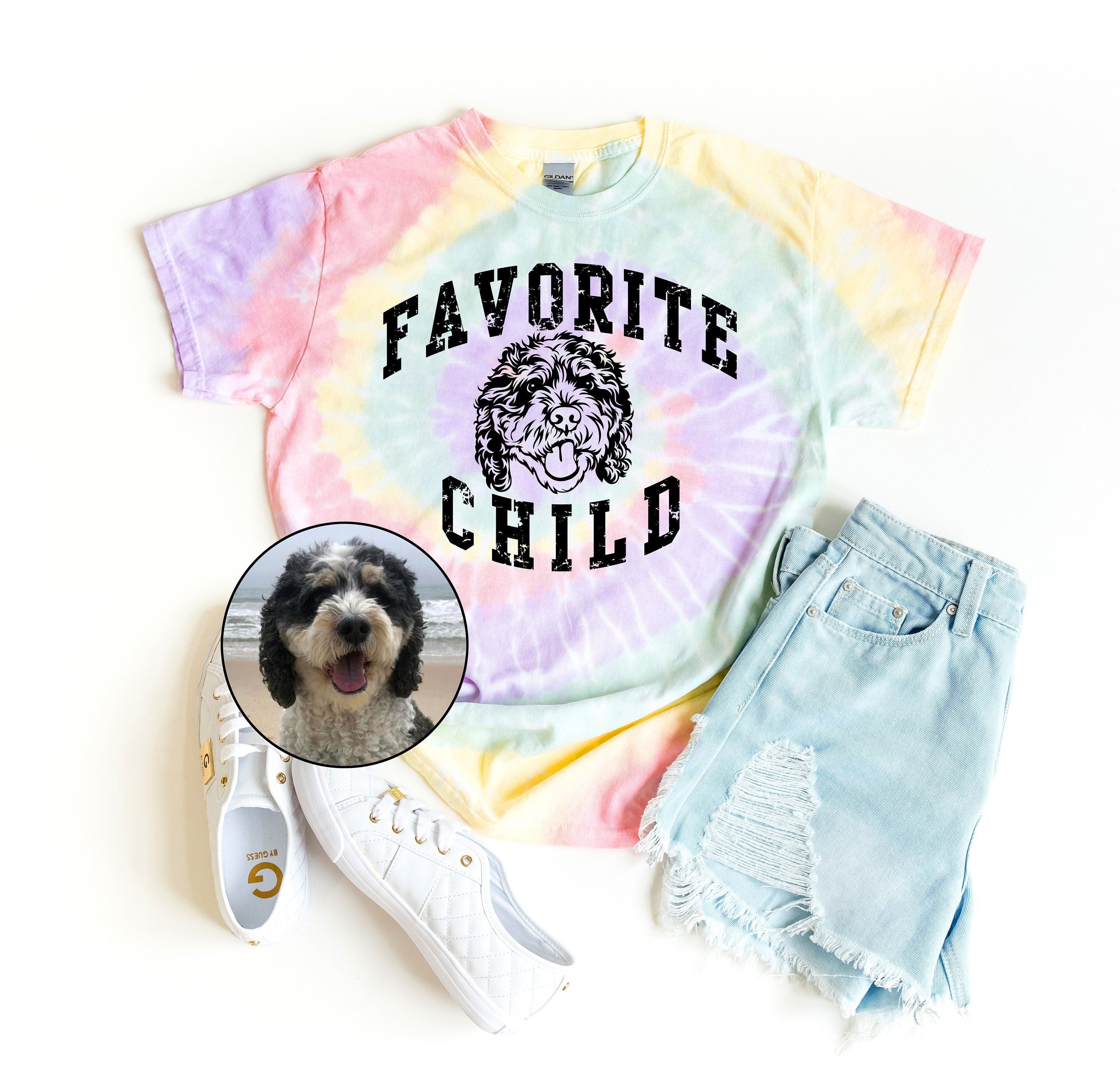 Custom Tie Dye Dog Shirt, Custom Golden Retriever shirt, Doodle Mom, Golden Doodle, custom dog, Dog Shirt, Dog mom Shirt, Golden Doodle Mama