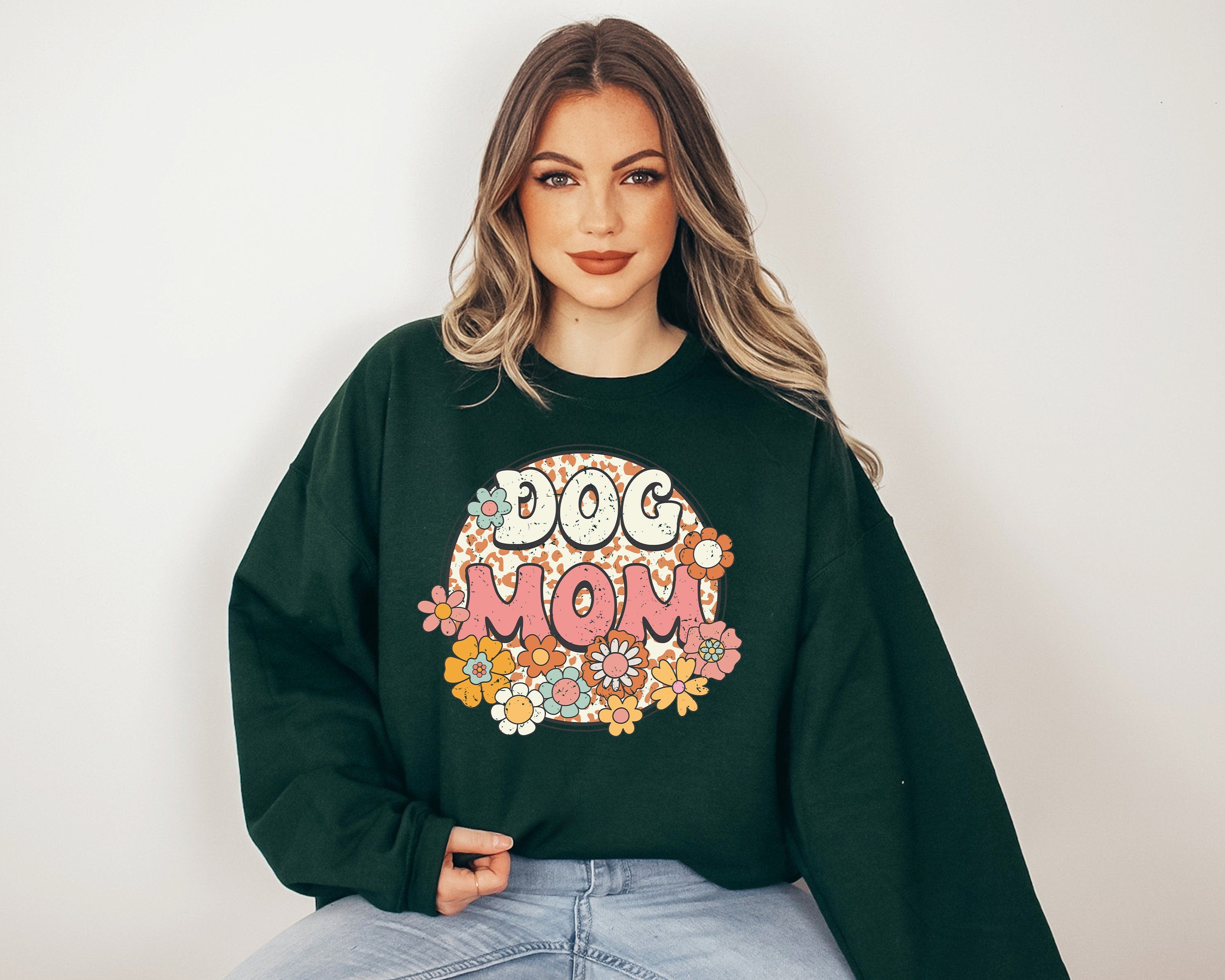 Dog Mom Sweater, Dog Mom Sweatshirt, New Dog Mom, Proud Puppy Mama, Mothers Day Gift, Golden Retriever Mom, Anti Social Dog Mom Club