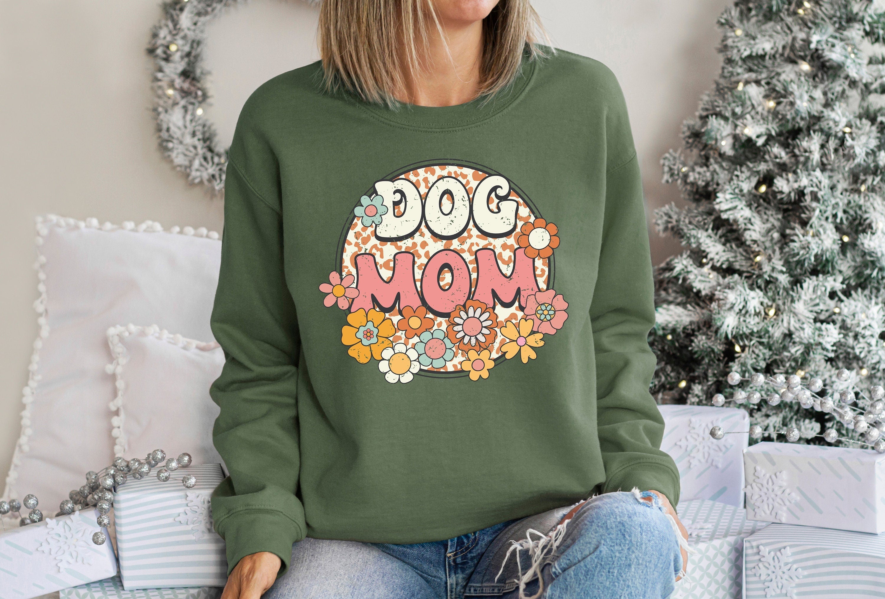 Dog Mom Sweater, Dog Mom Sweatshirt, New Dog Mom, Proud Puppy Mama, Mothers Day Gift, Golden Retriever Mom, Anti Social Dog Mom Club