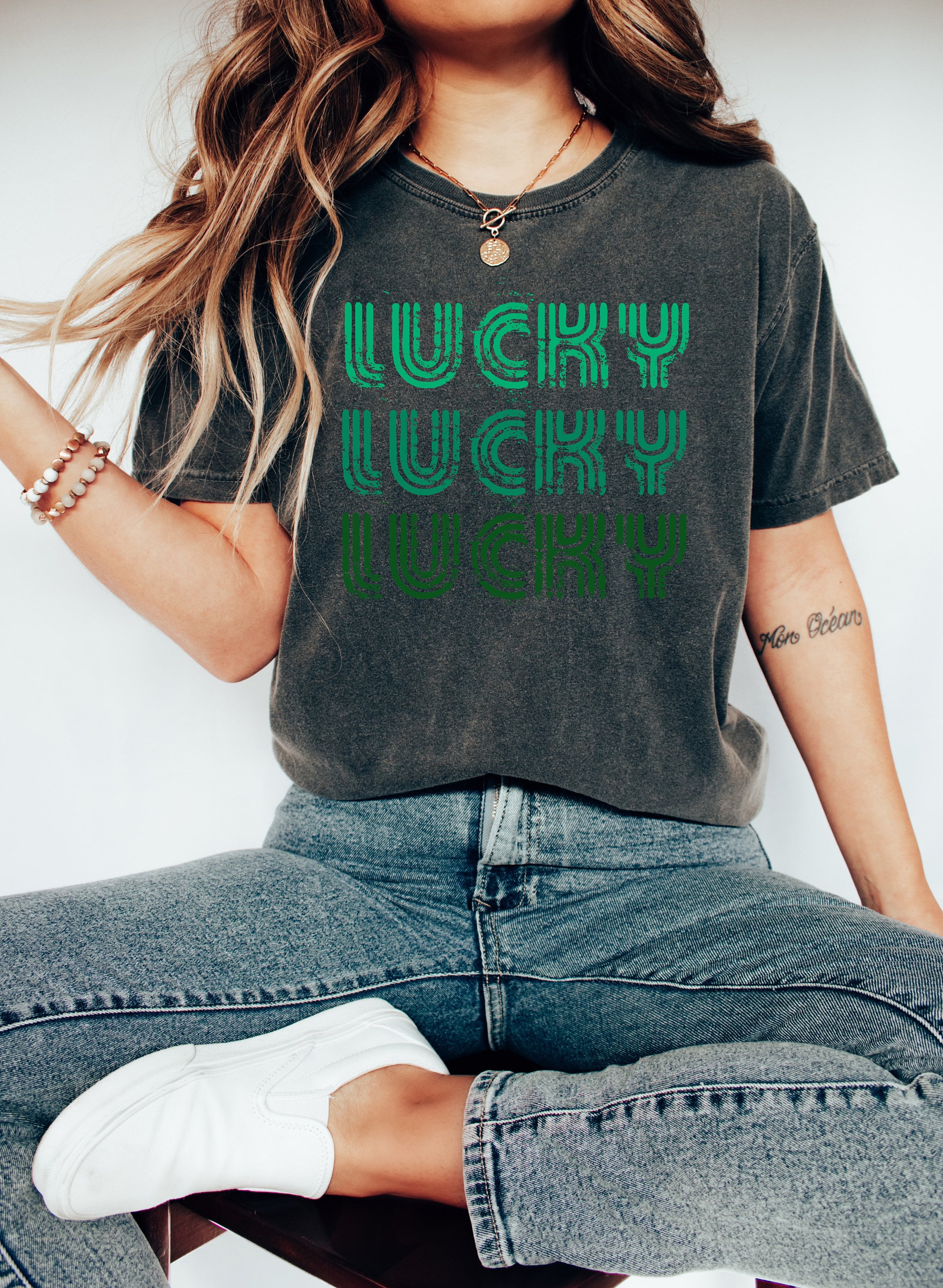 Retro St Patty's Day Comfort Colors Shirt, Lucky Babe Shirt, Vintage St Patrick's Day Shirt, Day Drinking Shirt, Retro Shirt, Lucky Shirt
