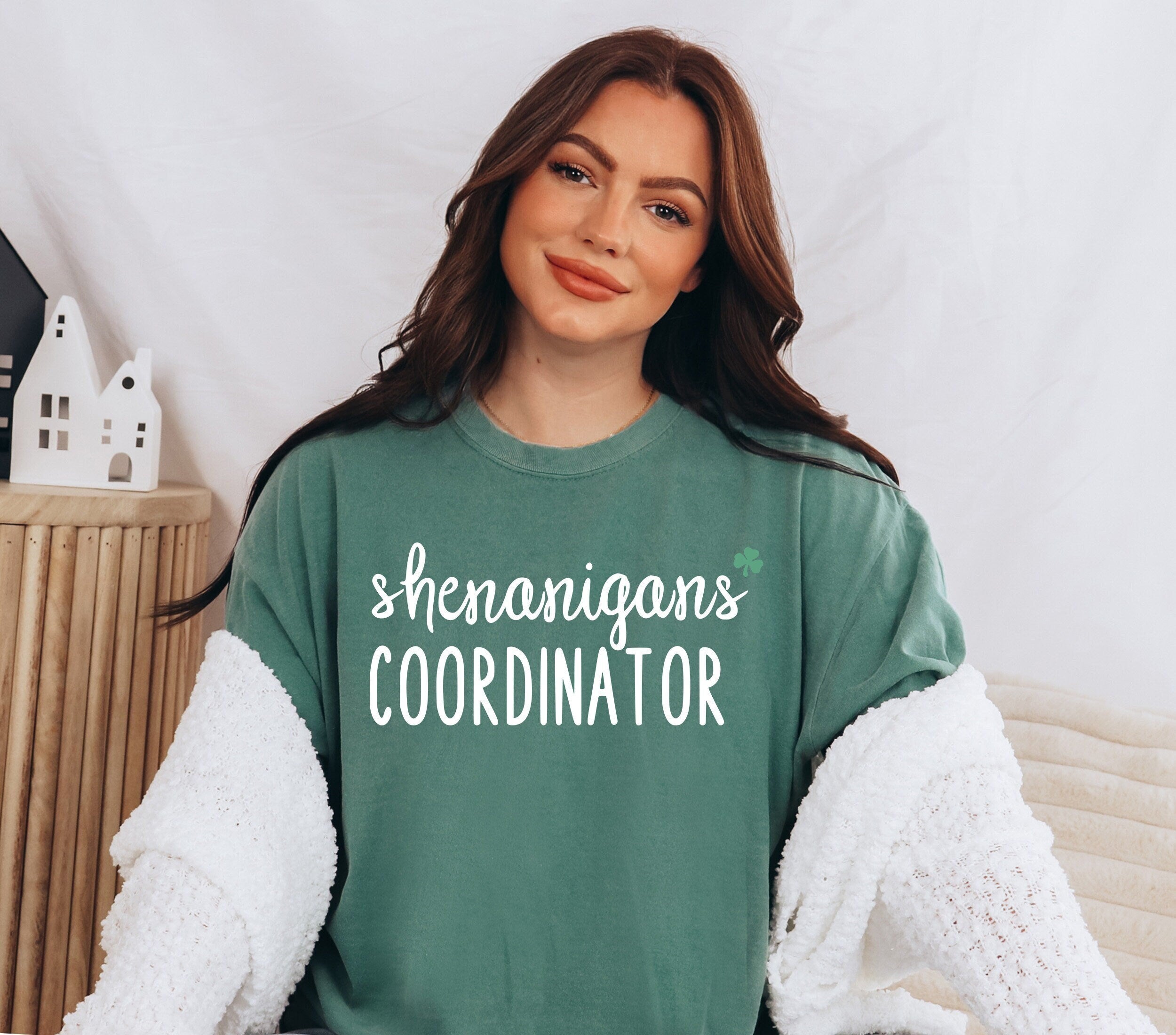 Retro St Patty's Day Comfort Colors Shirt, Shenanigans Coordinator Shirt, Vintage St Patrick's Day Shirt, Day Drinking Shirt, Retro Shirt