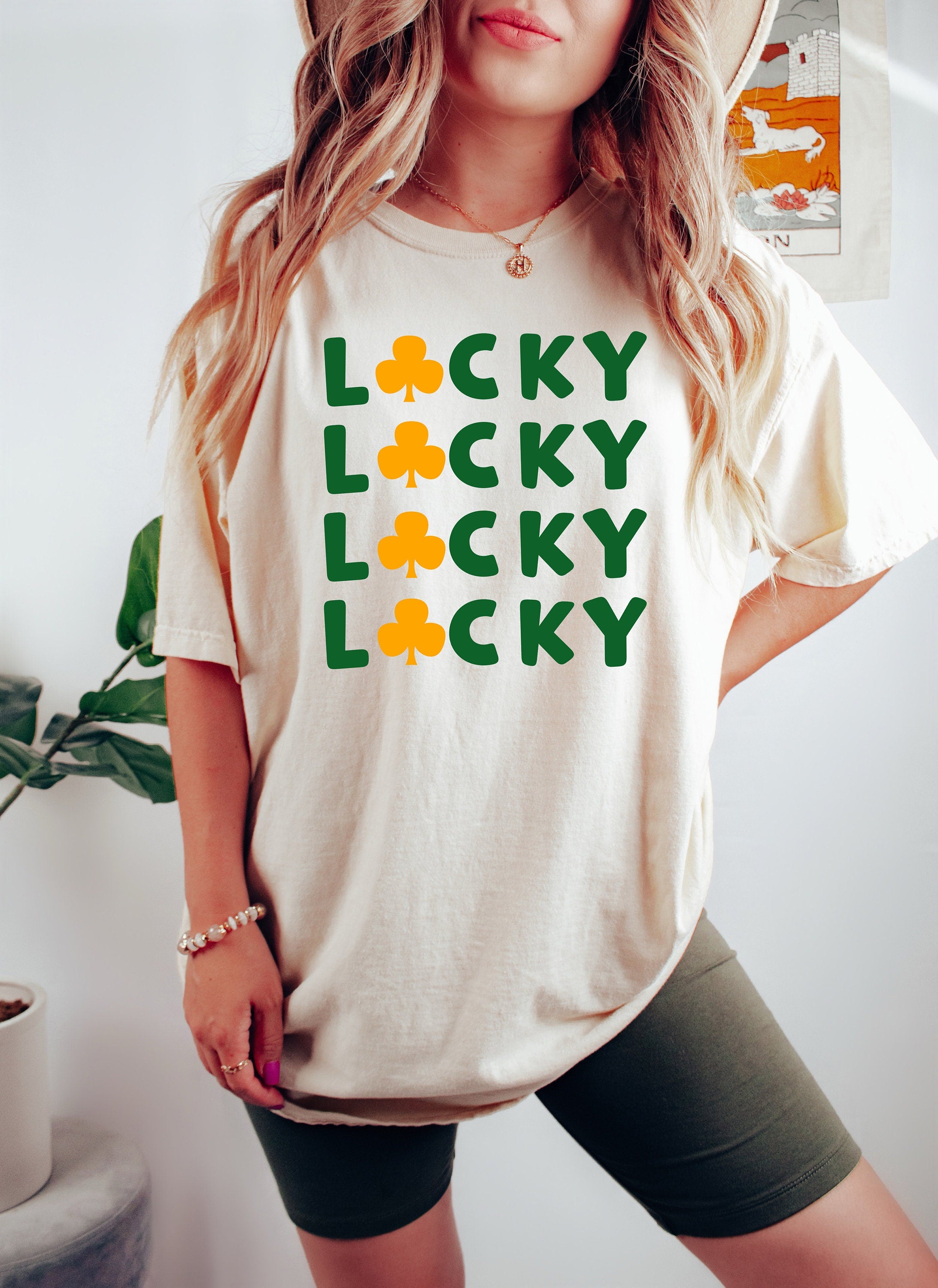 Retro St Patty's Day Comfort Colors Shirt, Lucky Babe Shirt, Vintage St Patrick's Day Shirt, Day Drinking Shirt, Retro Shirt, Lucky Shirt