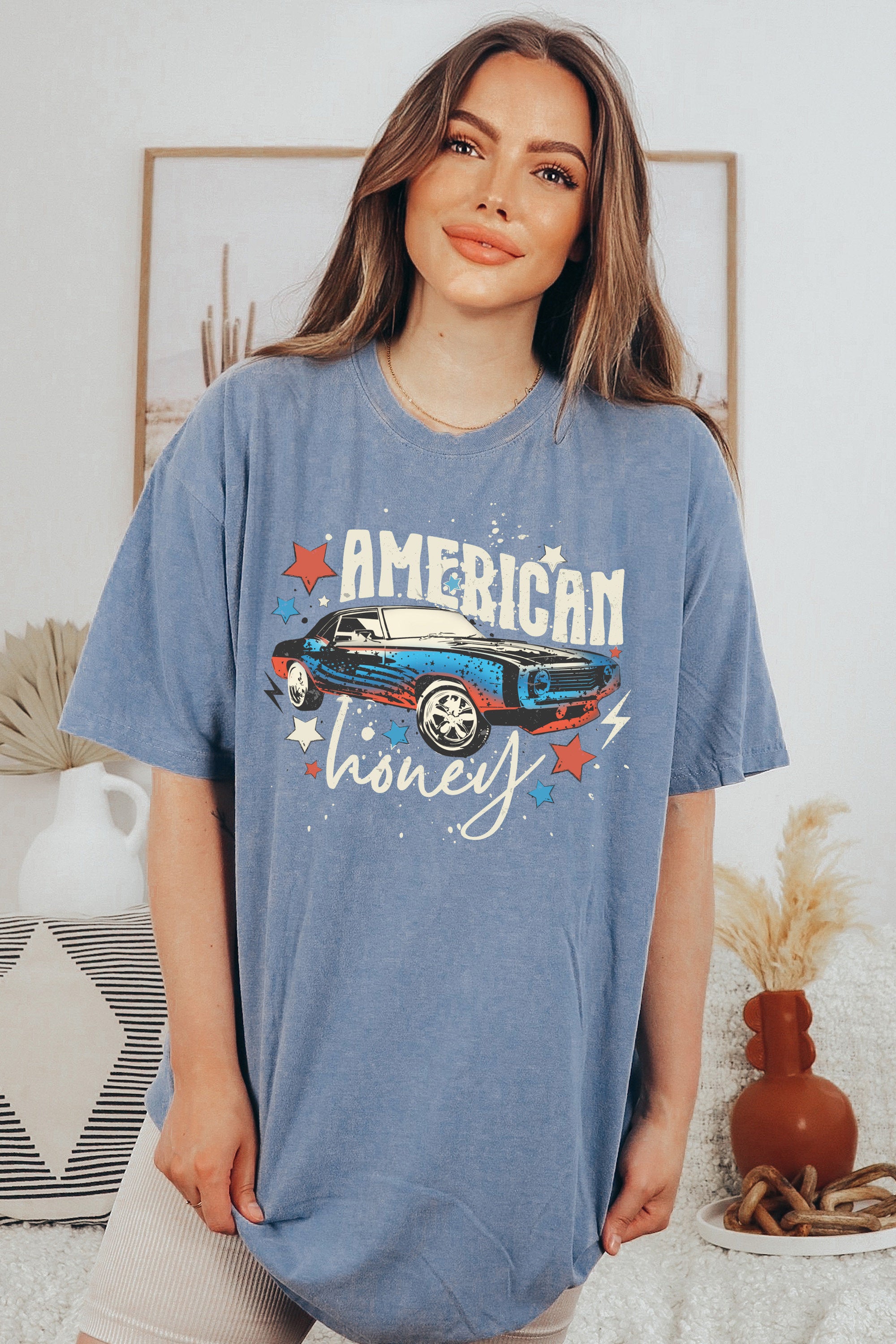 Retro America Honey USA shirt,4th of July tee, Retro funny fourth shirt, Womens 4th of July Tee,America Patriotic Shirt, Independence Merica